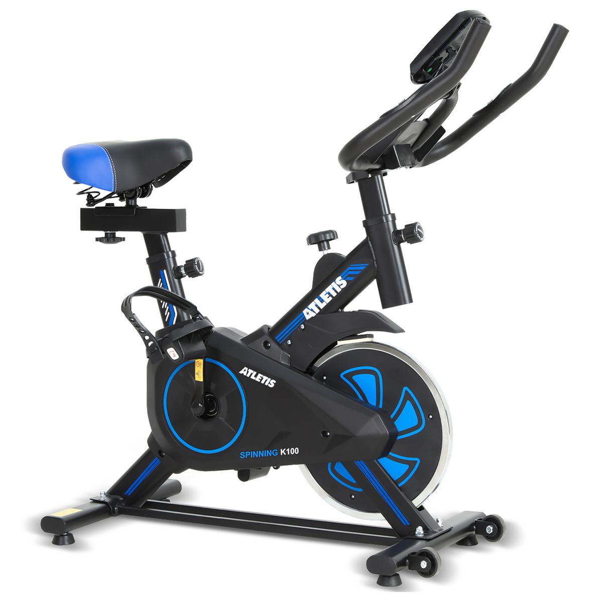 ATLETIS - Bicicleta Spinning K100 Azul