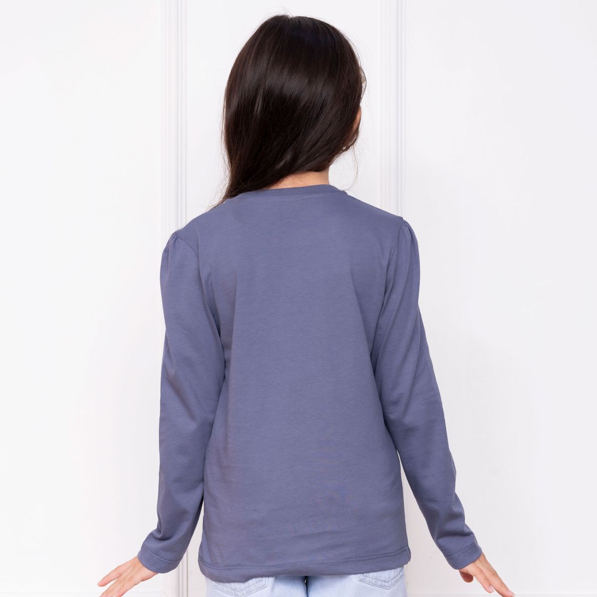 BLUEY - POLO BLUEY NIÑA ML - JERSEY 100% ALGODON