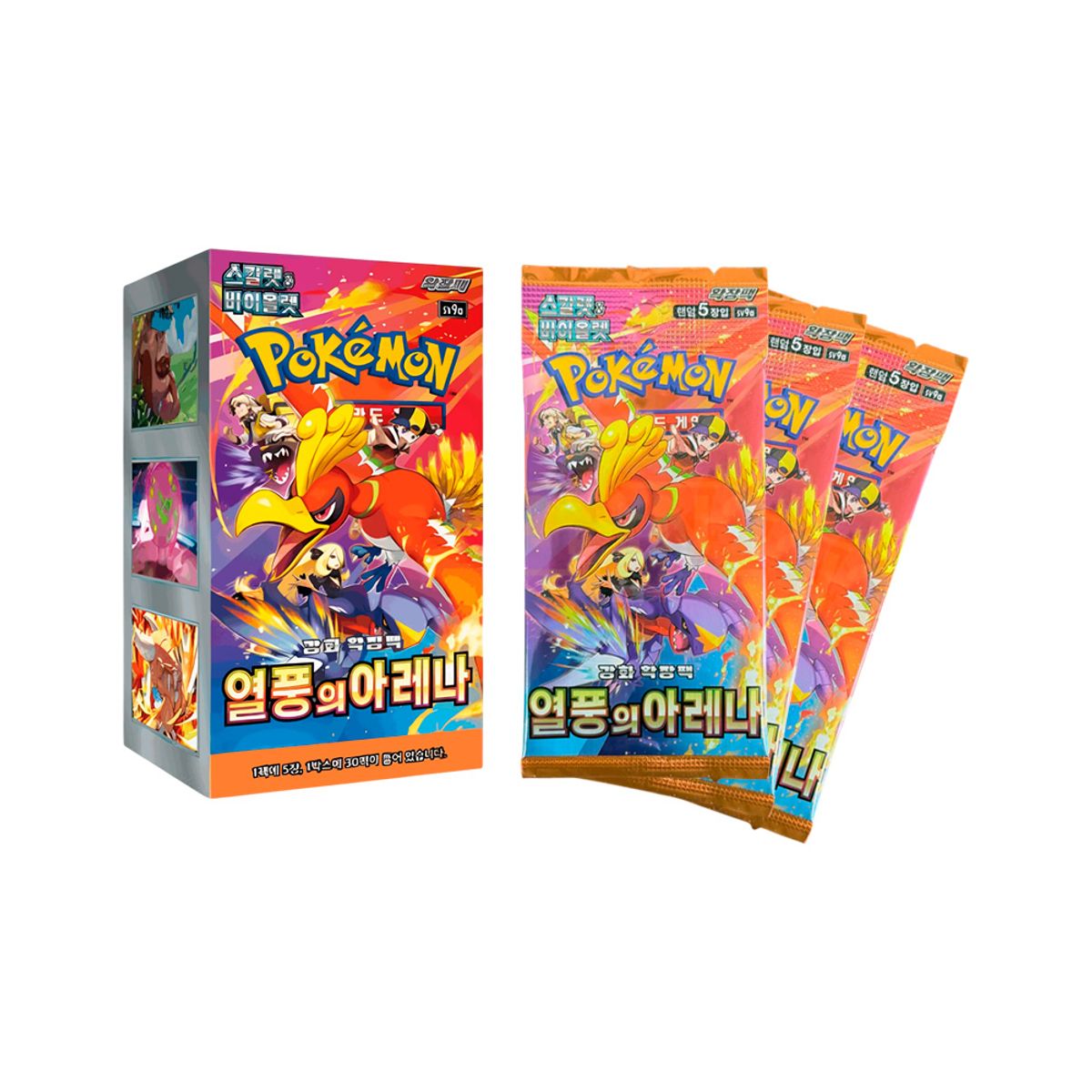 POKEMON - Pokemon TCG Heat Wave Arena Booster Box Korean