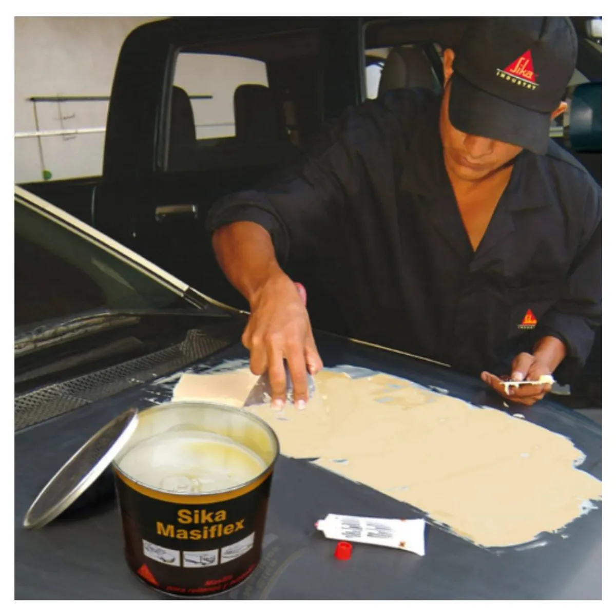 SIKA - Pack 2 Masillas para rellenos y acabados Sika Masiflex 600g