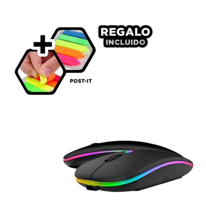 RYBIU IMPORT - Pack6 Cursor Elegante en Negro Y+Banderitas Adhesivas