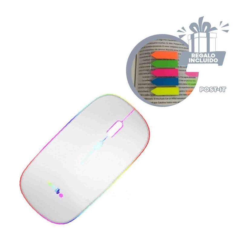 RYBIU IMPORT - Pack6 Cursor Elegante en Blanco Y+Banderitas Adhesivas