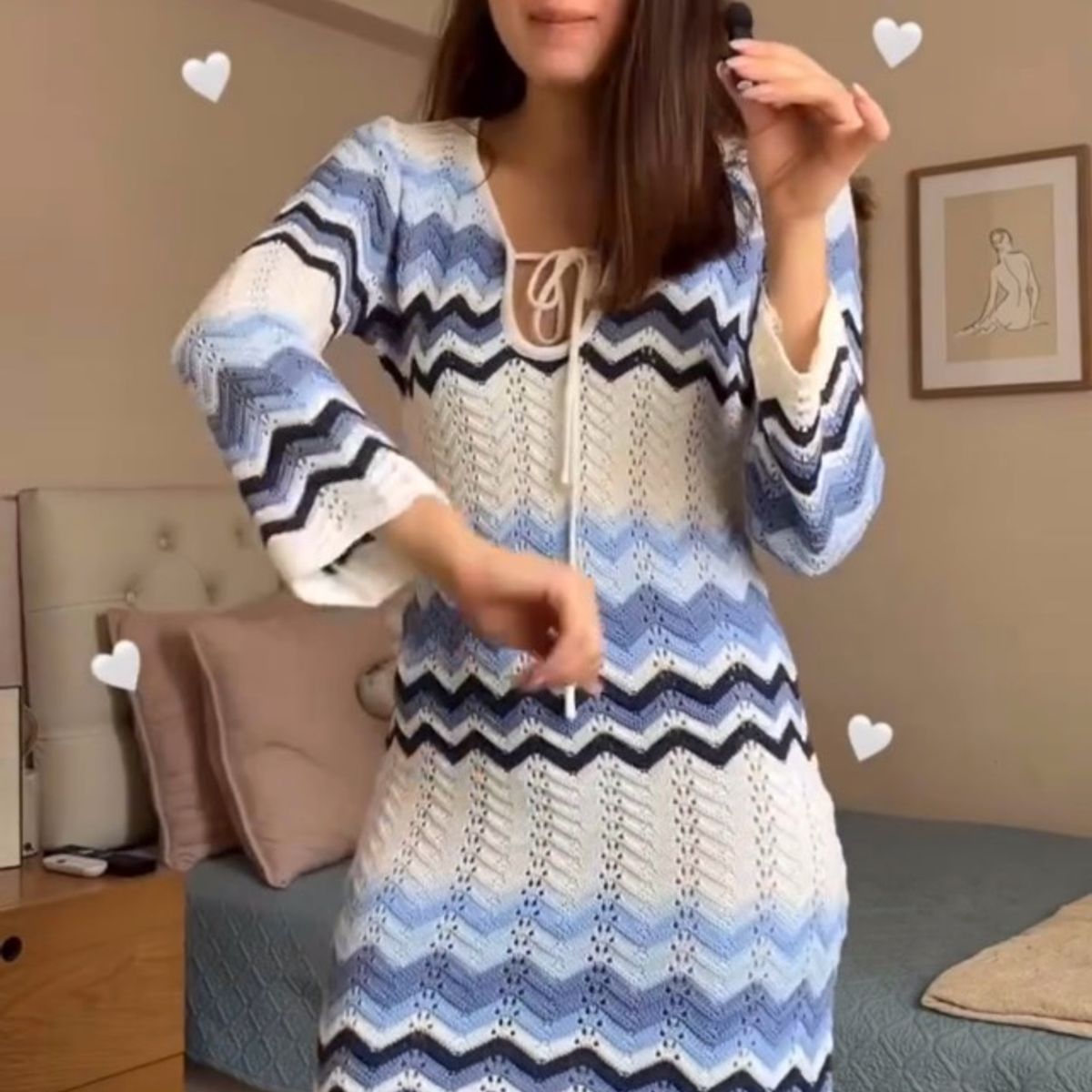 AMA OUTFITTERS - VESTIDO TEJIDO EN HILO AMALFI