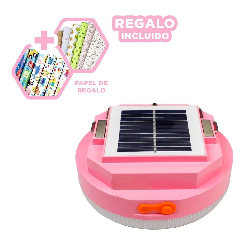 GENERICO - Foco Magnifico en Color Rosado Y+Papel de Regalo