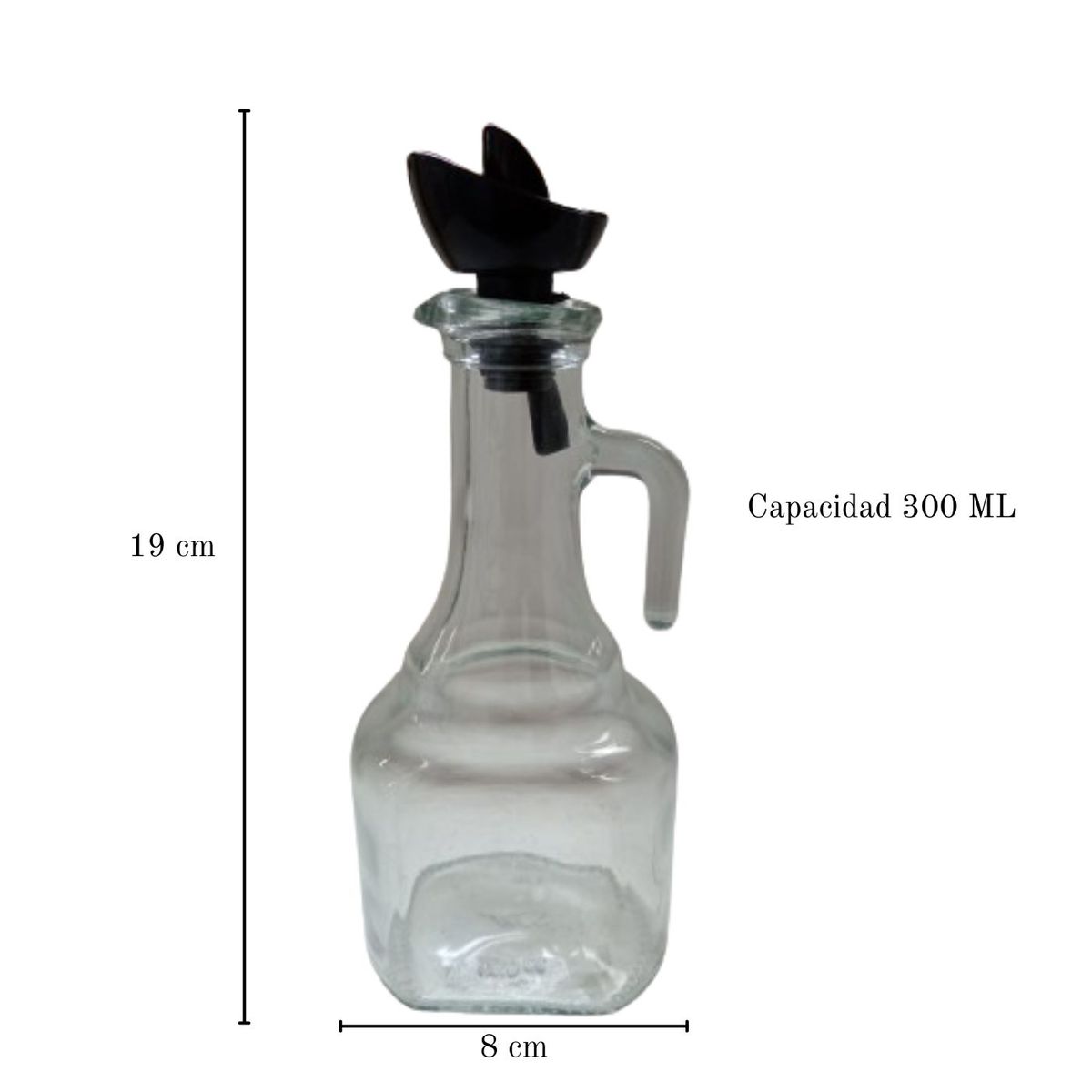 START FG - Dispensador de aceites Botellita de mesa con filtro vinagre vinagretas