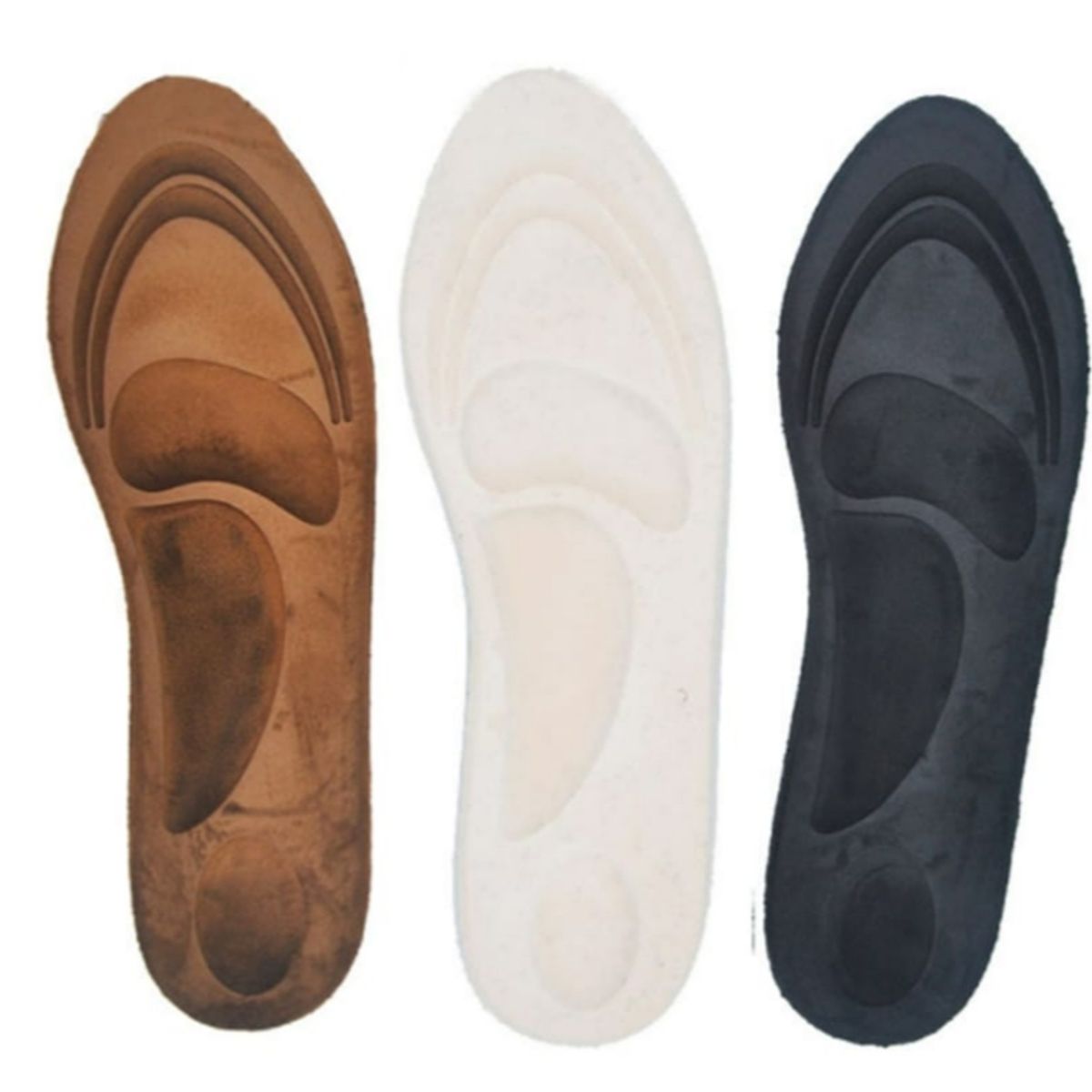 GENERICO - Plantilla para zapatos deportivos 4D para hombre y mujer