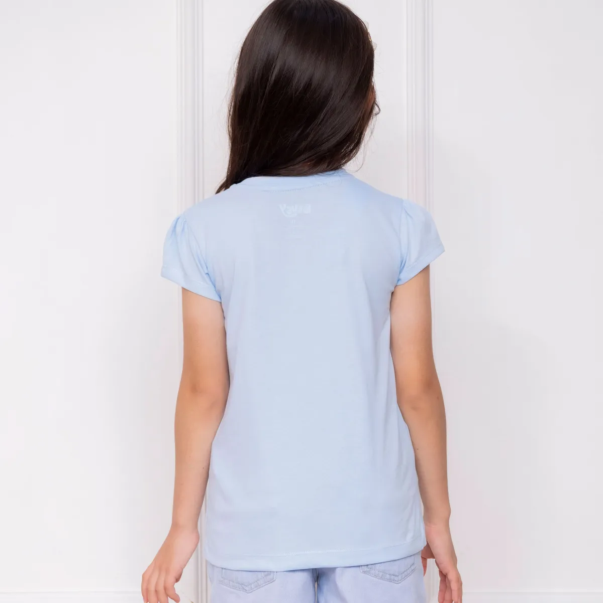 BLUEY - POLO BLUEY NIÑA MC - JERSEY 100% ALGODON