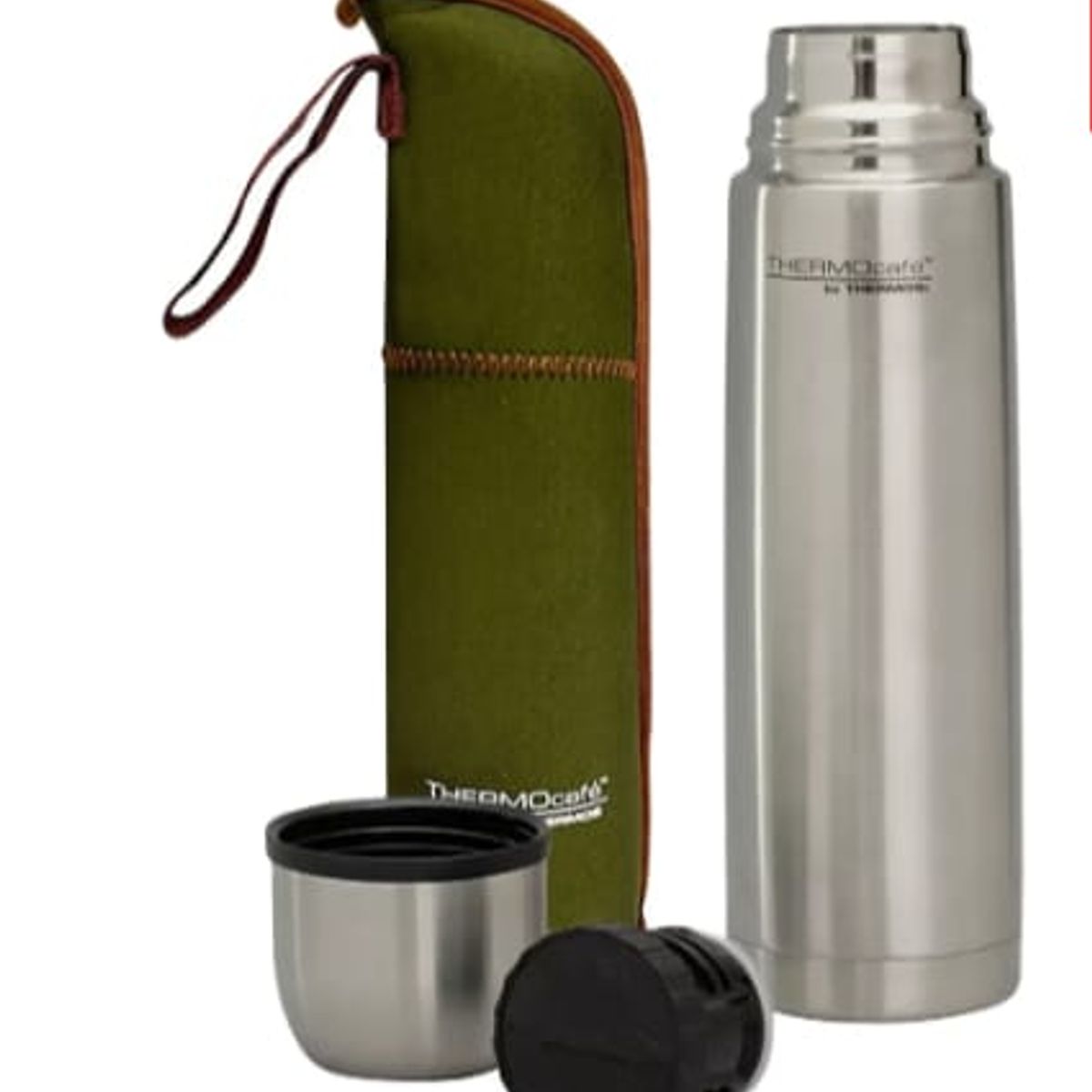 THERMOS - TERMO DE ACERO BEBIDA LIFESTYLE  1 LT CON FUNDA