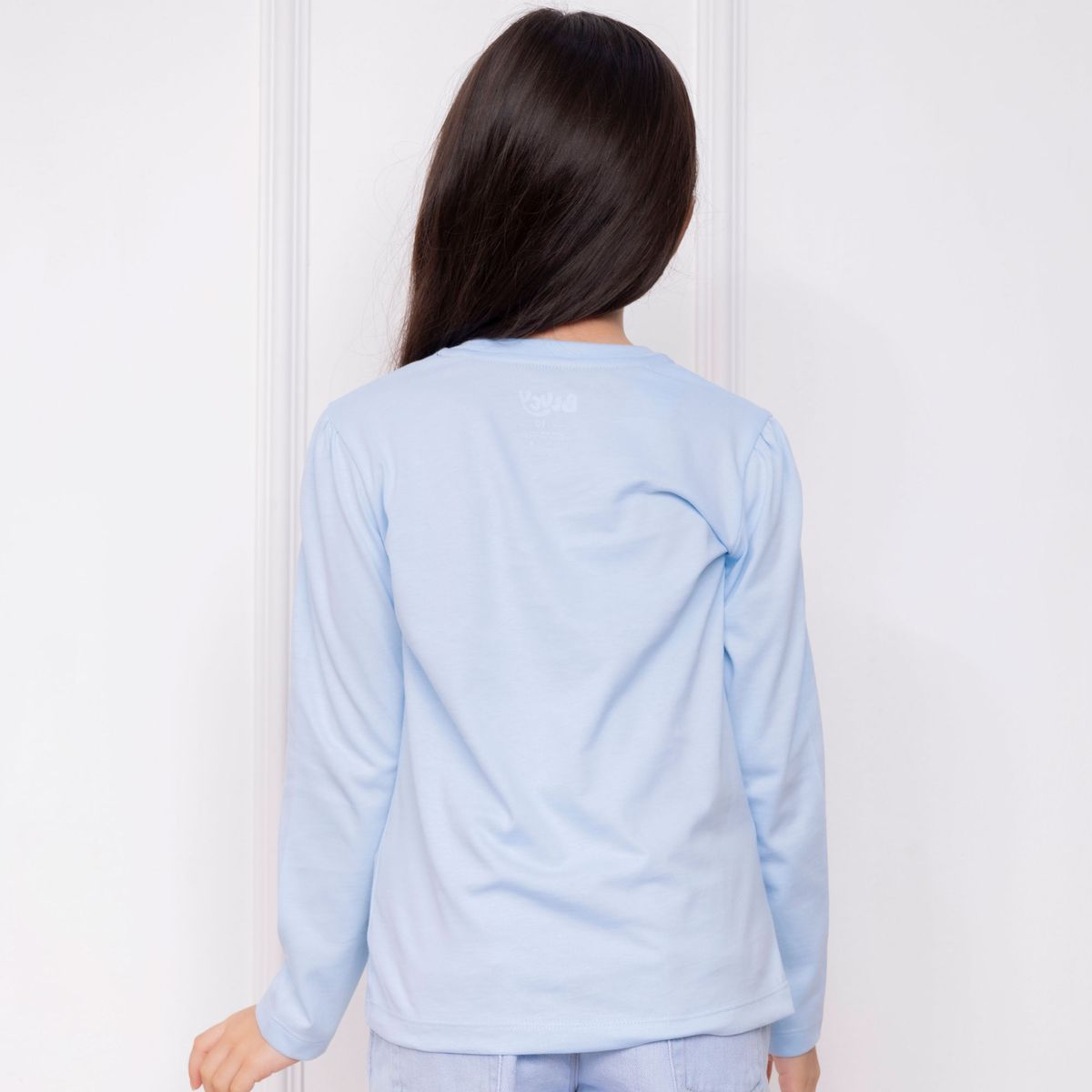 BLUEY - POLO BLUEY NIÑA ML - JERSEY 100% ALGODON