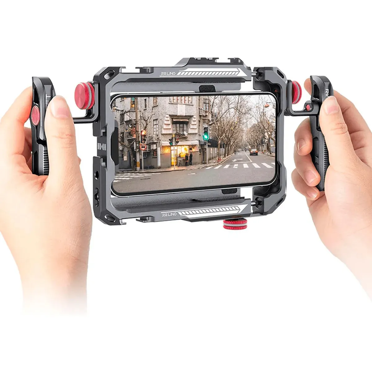 ULANZI - Jaula Metálica LINO Ulanzi para Celular con Asa y Montura de Trípode