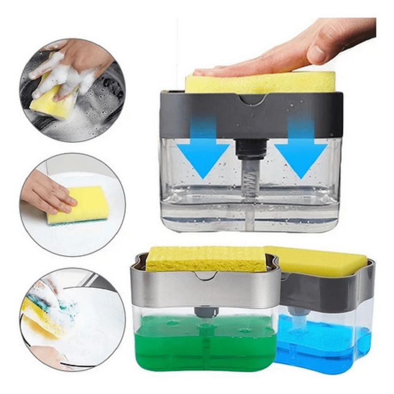 GENERICO - Dispensador de lavavajillas ayudin y jabón líquido