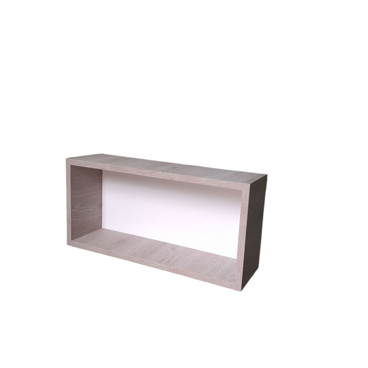 GENERICO - Repisa Estante Flotante Rectangular  Melamina Ceniza