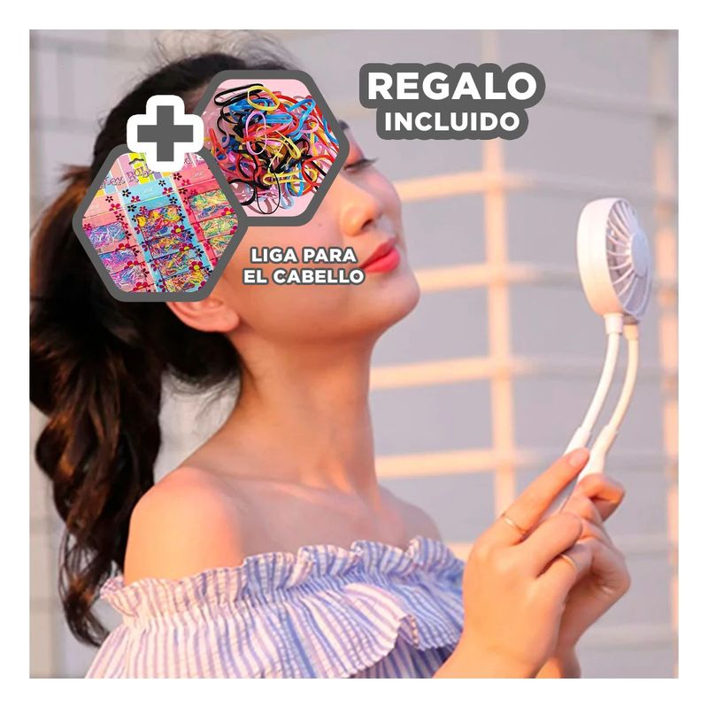 GENERICO - Soplador para Cuello Flexible en Blanco Y+Post-it Adhesivos