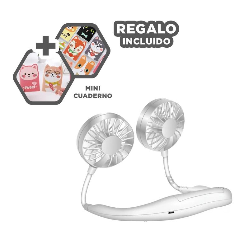 GENERICO - Pack12 Soplador Recargable de Cuello Blanc Y+Regalo Stickers