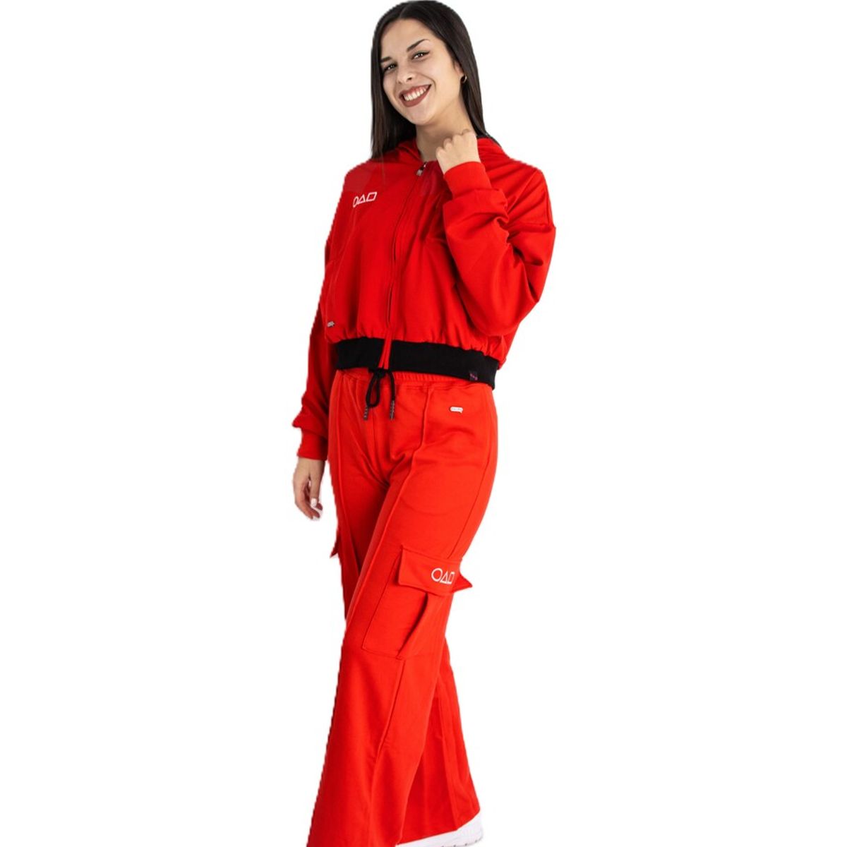 TEXTILES ARVAL - PANTALON PALAZO  JUEGO DE MUJER  MUJER ROJO
