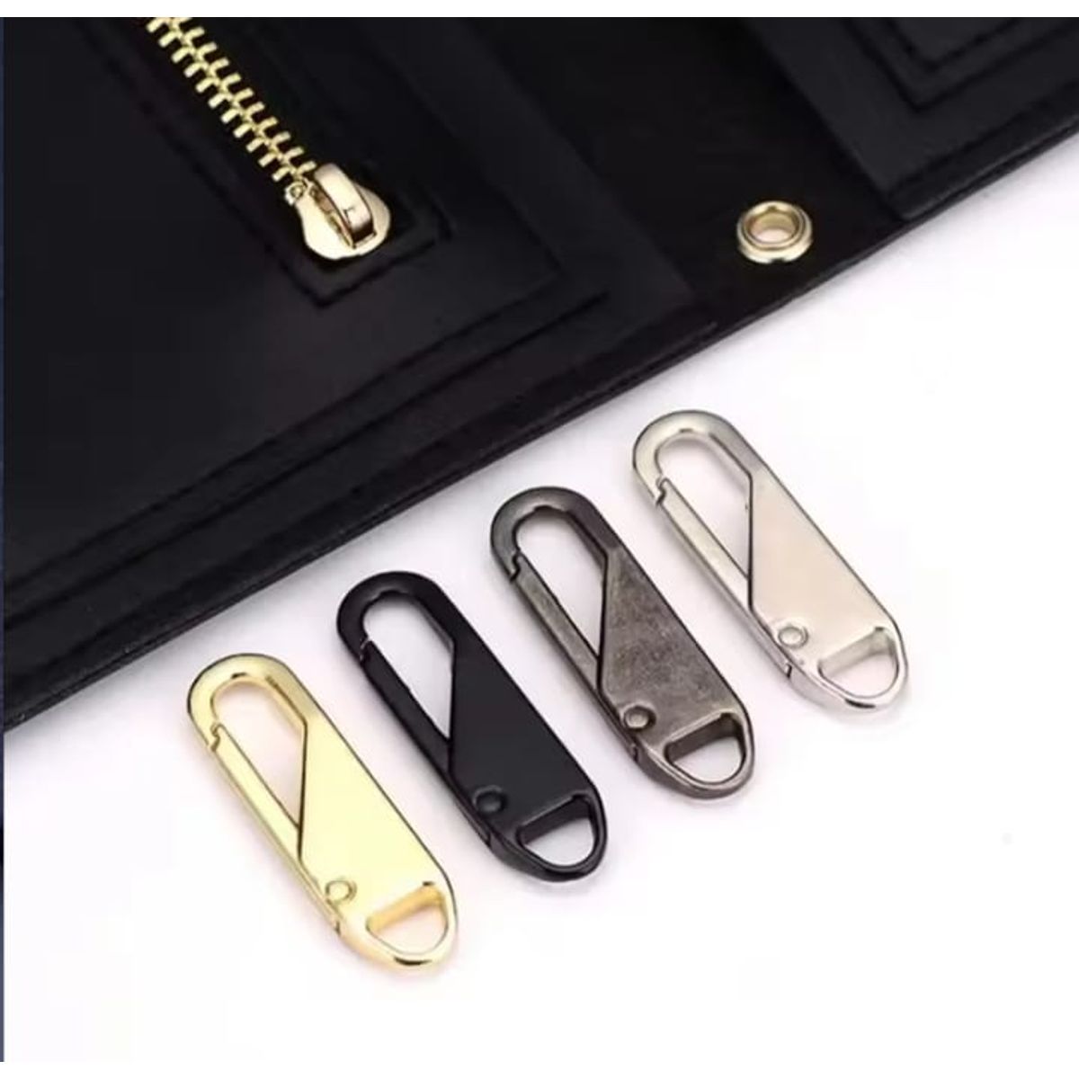 GENERICO - KIT DE REPARACION DE CREMALLERA O CIERRE  UNIVERSAL 8 PIEZAS