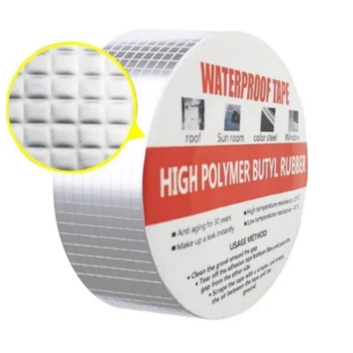 GENERICO - Cinta de butilo Impermeable para Exteriores