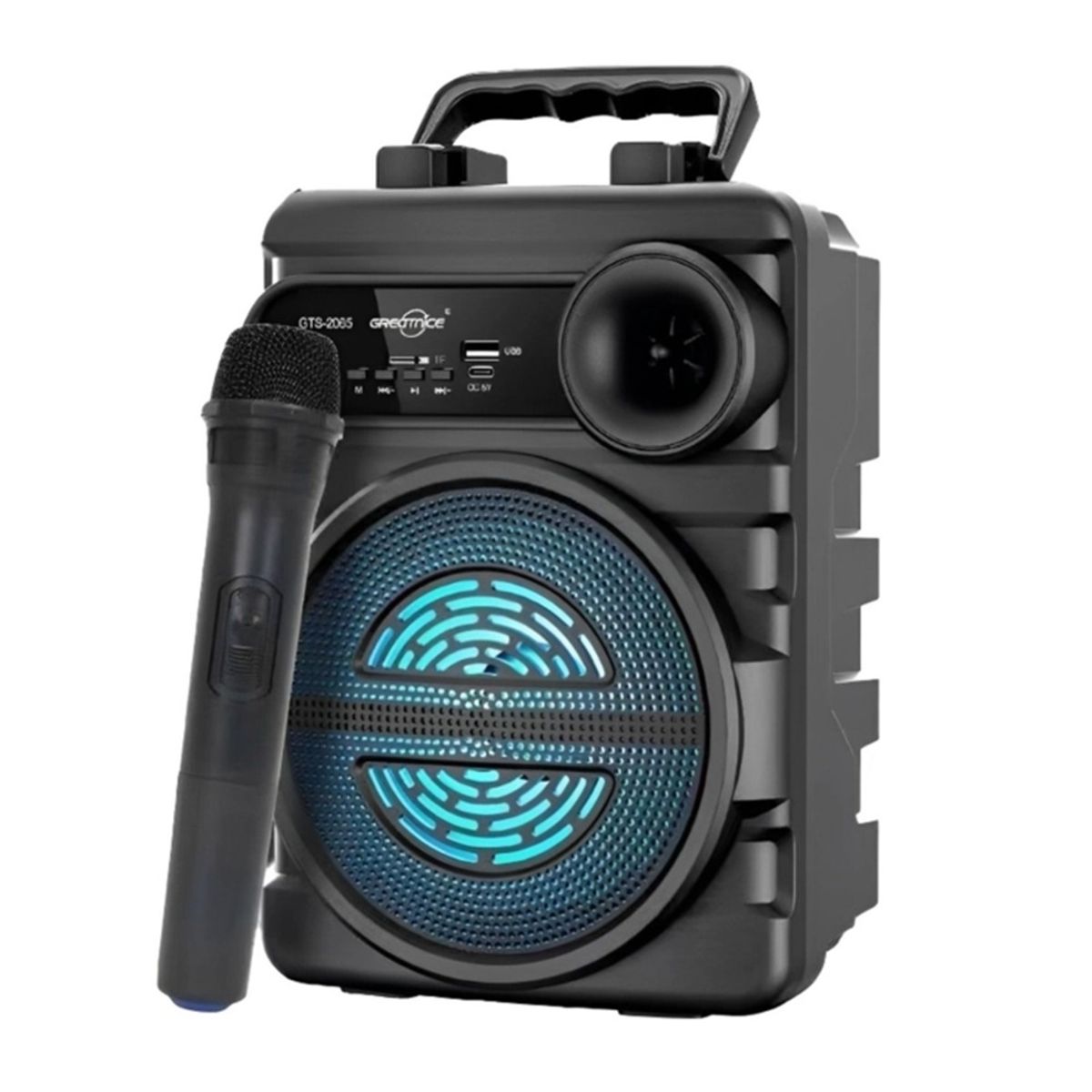 GENERICO - PARLANTE PORTATIL GTS-2065 Negro