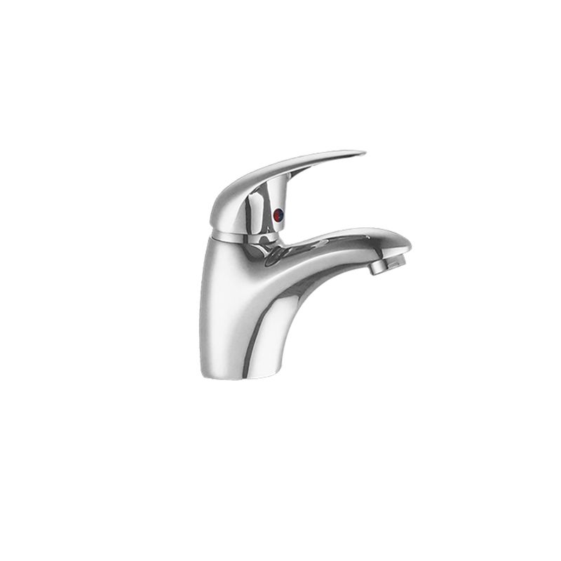 GENERICO - Monomando Fermetal para Lavamanos Modelo Curvo con Mangueras