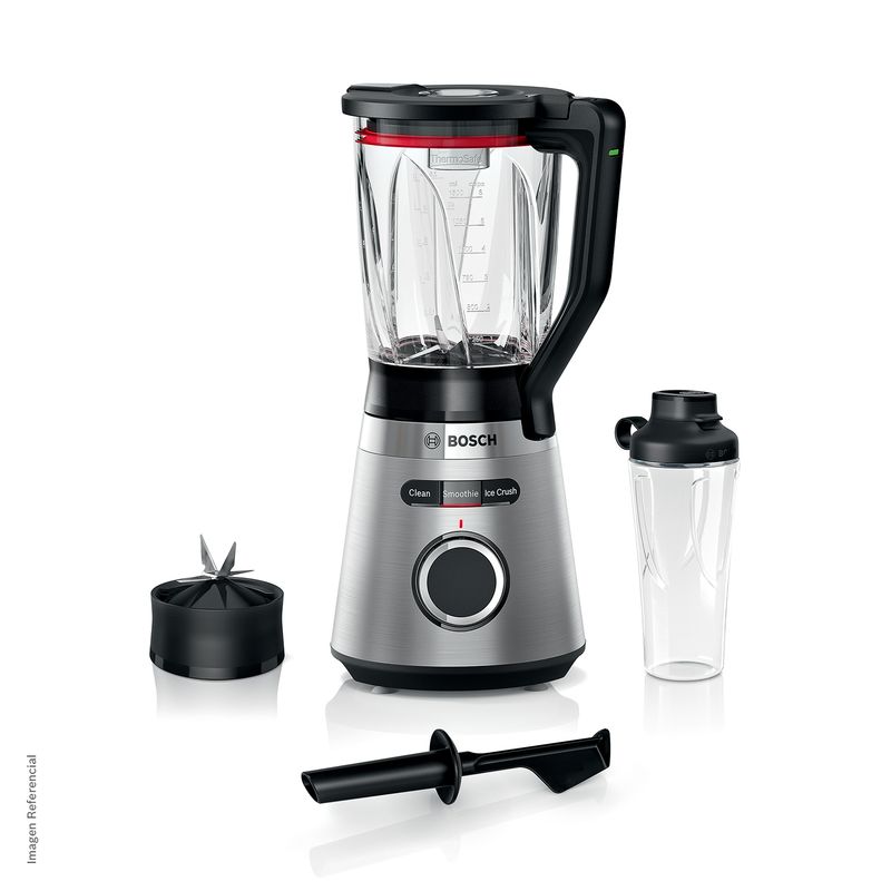 BOSCH - Licuadora VitaPower Inox 1200W Serie 4 MMB6384M
