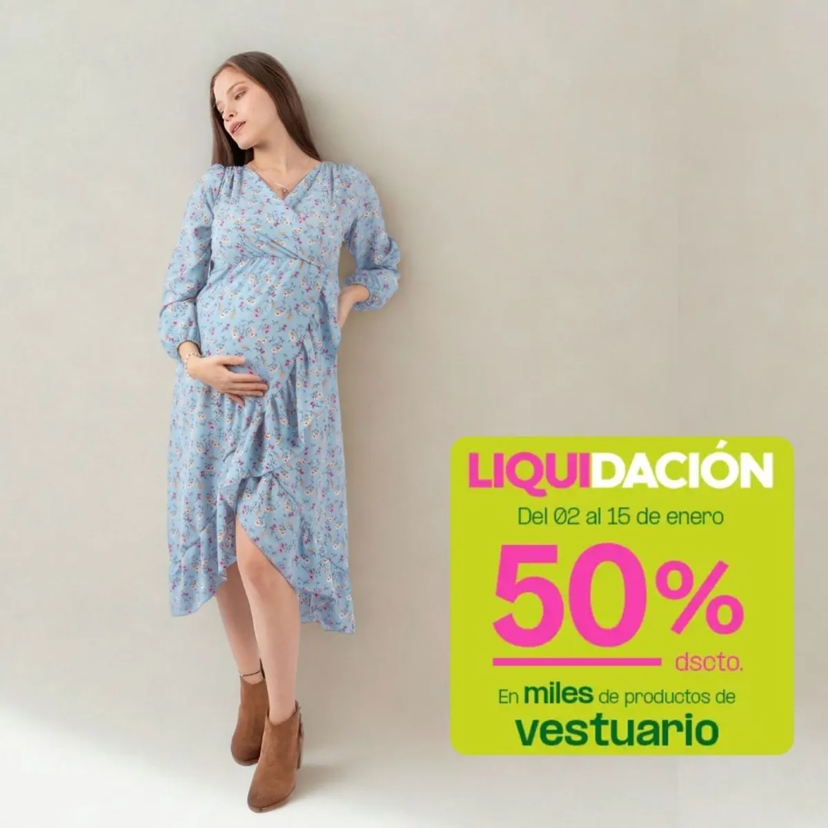 MOMMYLAND - VESTIDO DE LACTANCIA Y MATERNIDAD