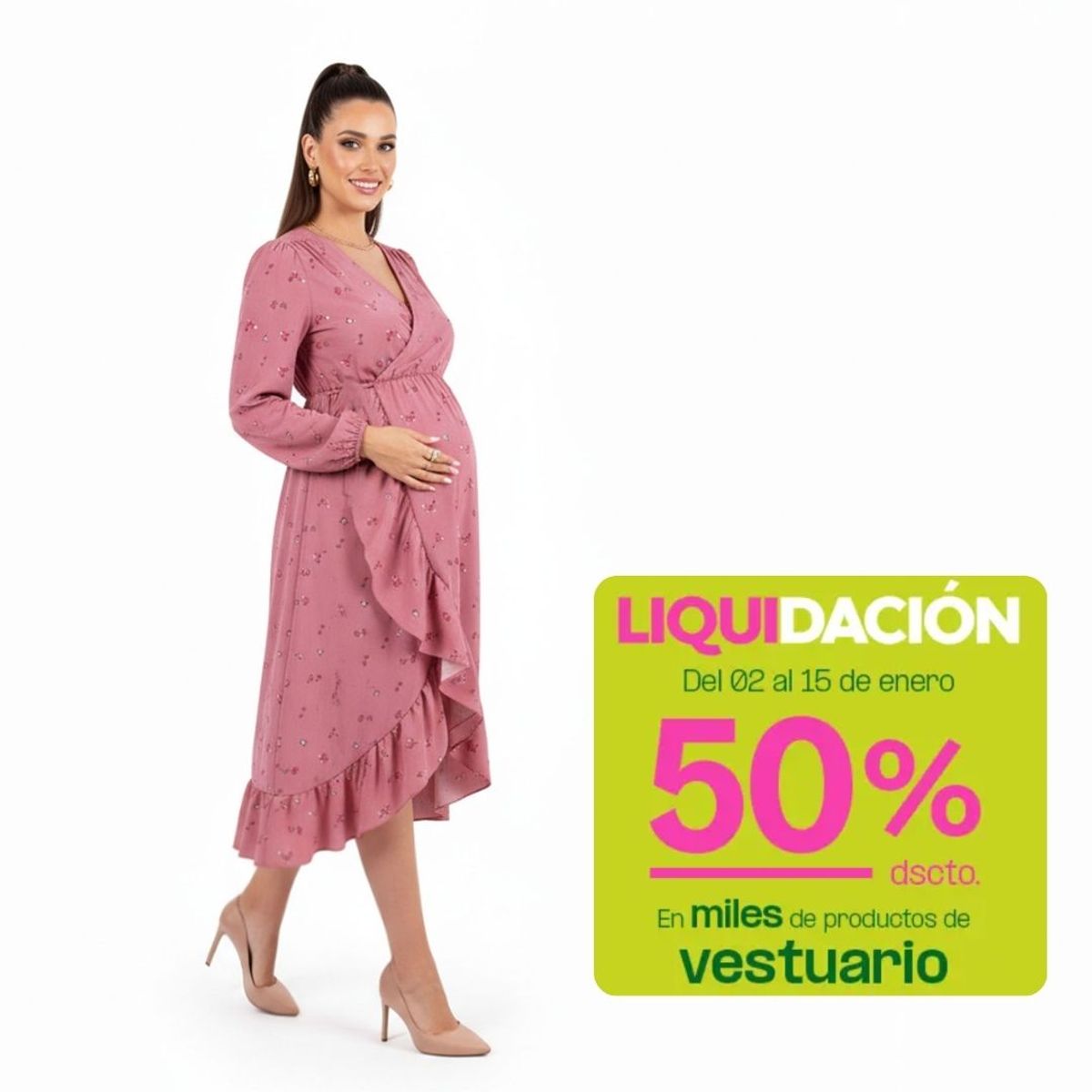 MOMMYLAND - VESTIDO DE LACTANCIA Y MATERNIDAD