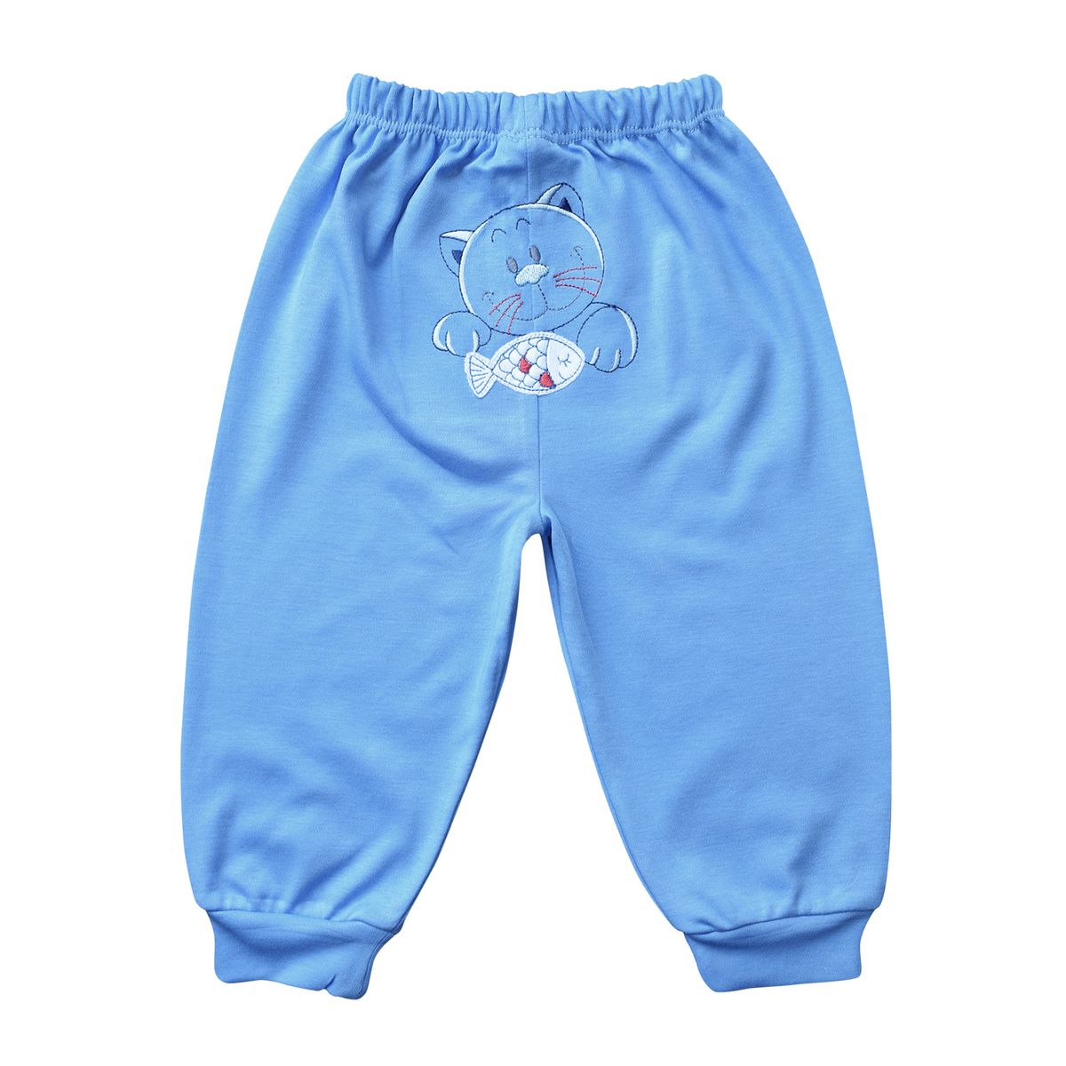 BEBELU - Pantalon Algodón Bordado Para Niño Bebelú