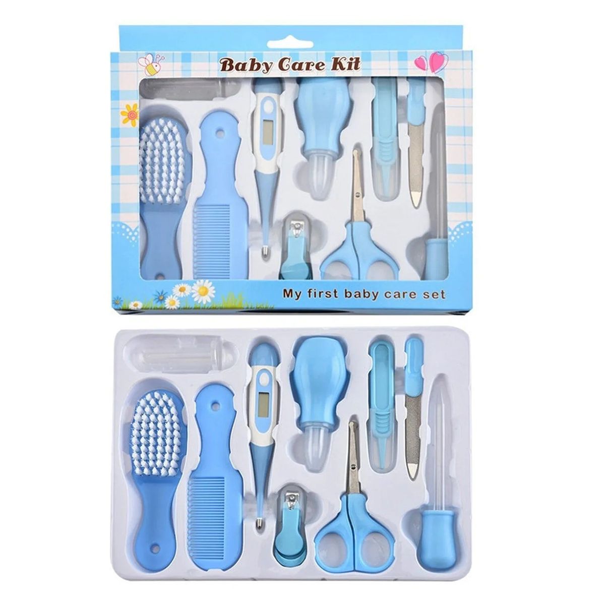 OTTOWARE - Set Baby Care de Limpieza para Bebes 10 Pcs Niño