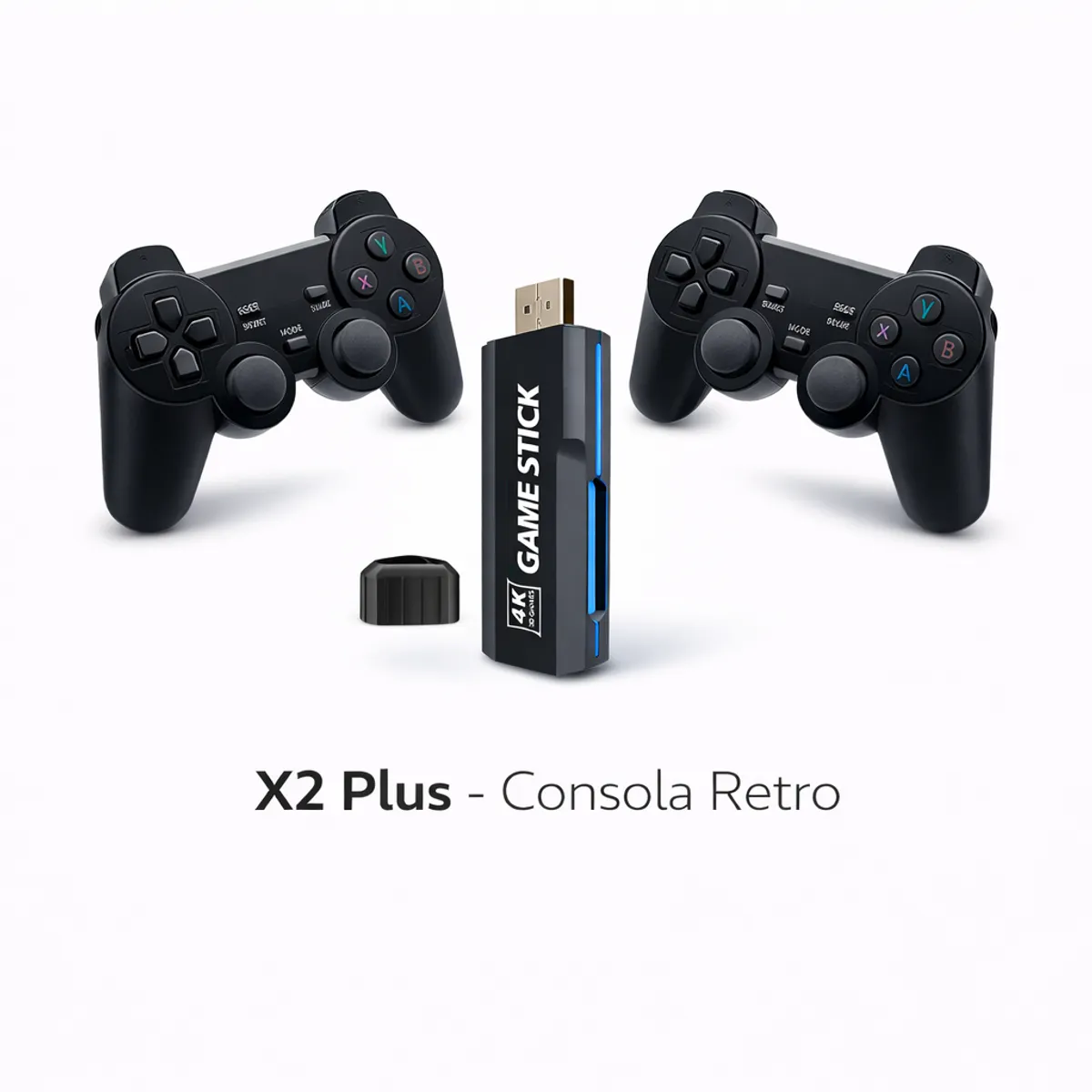 GENERICO - Consola Game Stick x2 Plus 30000 juegos mandos recargables