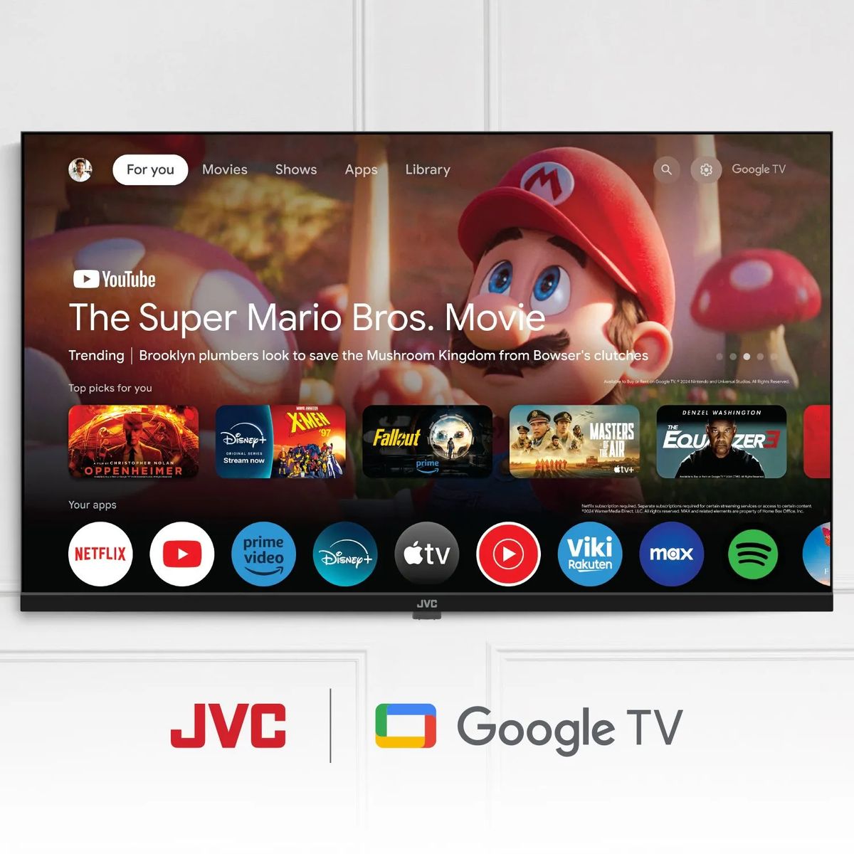JVC - TELEVISOR JVC LED 32 HD GOOGLE TV OS LT-32KM148