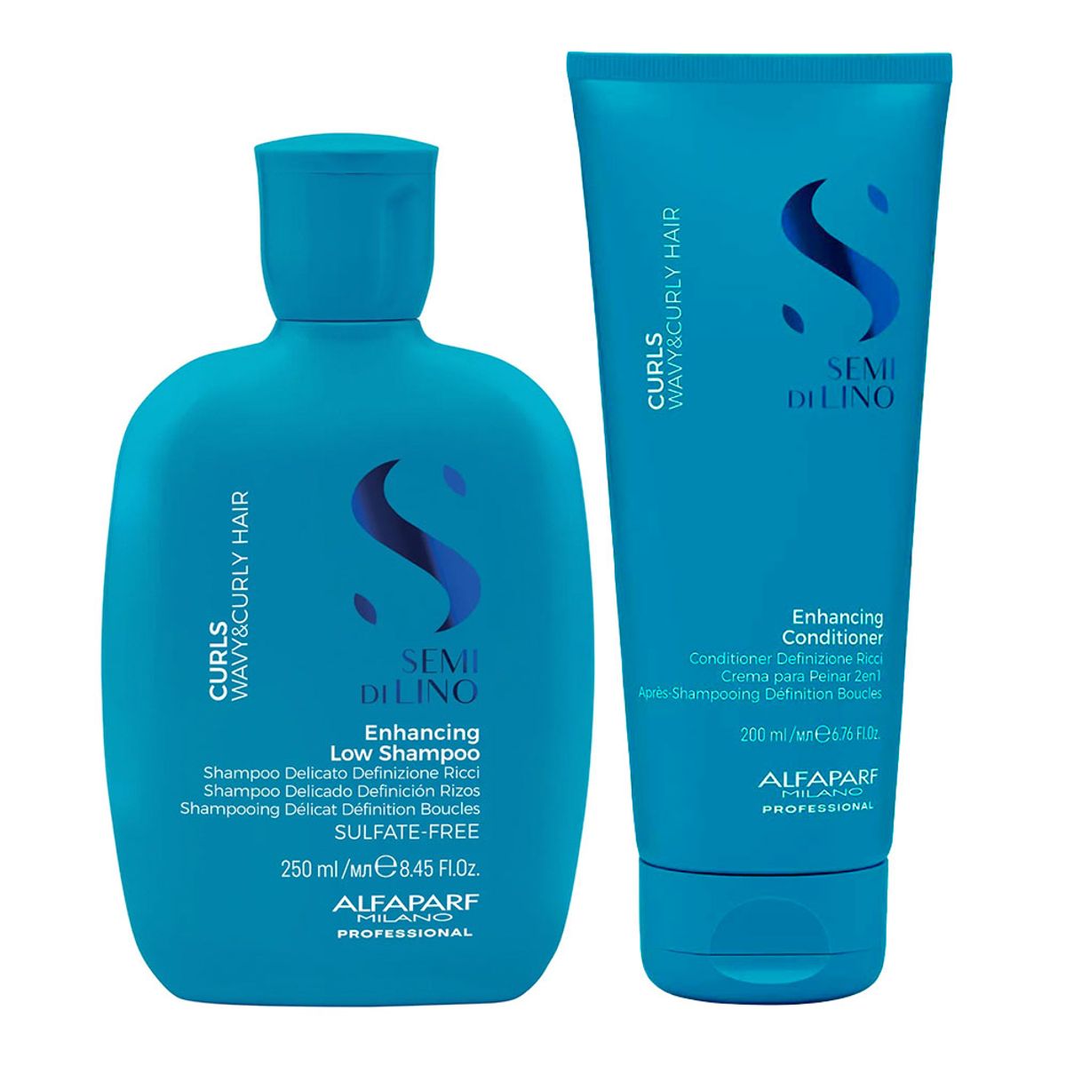 Alfaparf Milano - ALFAPARF Ondas y Rizos Shampoo 250ml + Conditioner 200ml