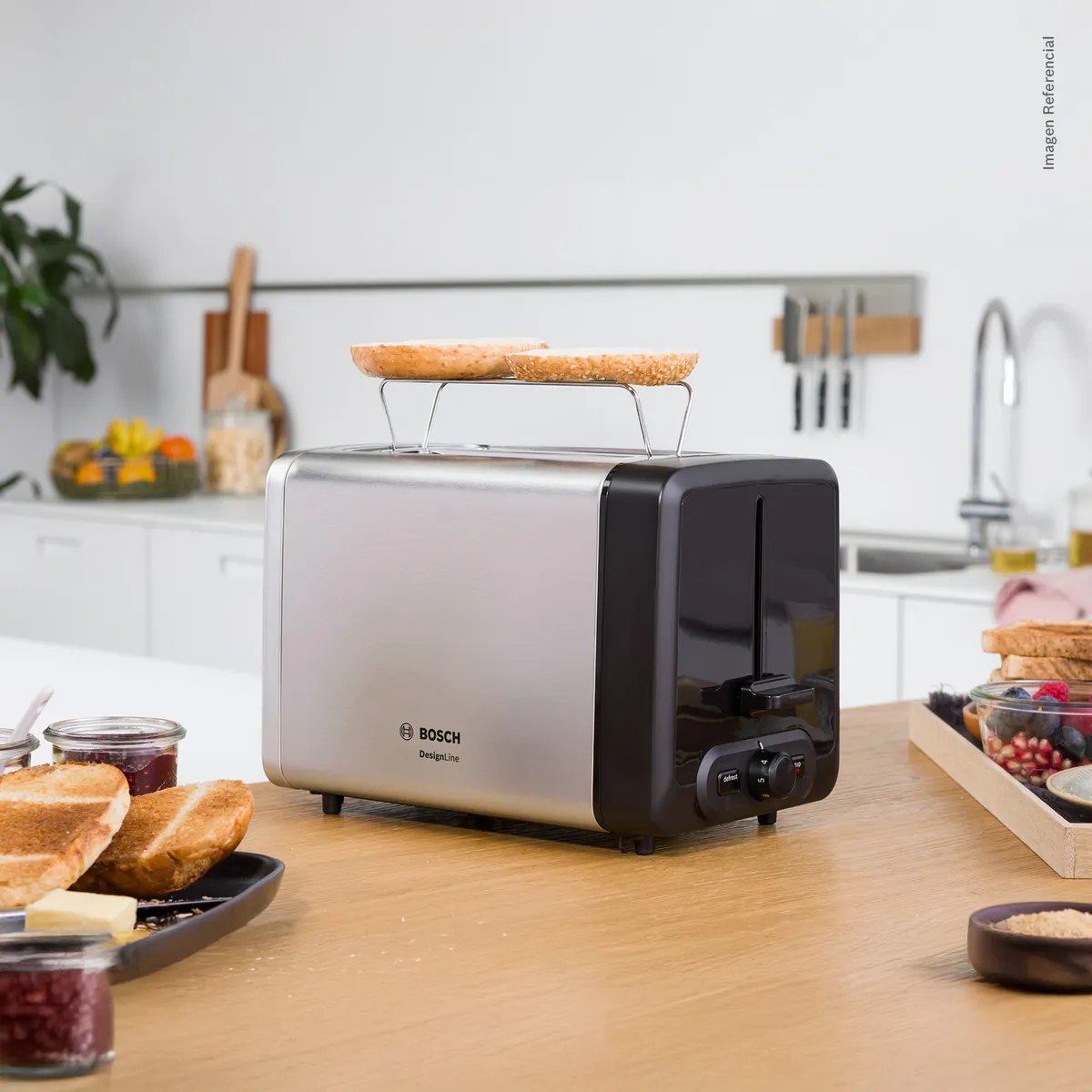 BOSCH - Tostador Compacto DesignLine inox TAT4P420