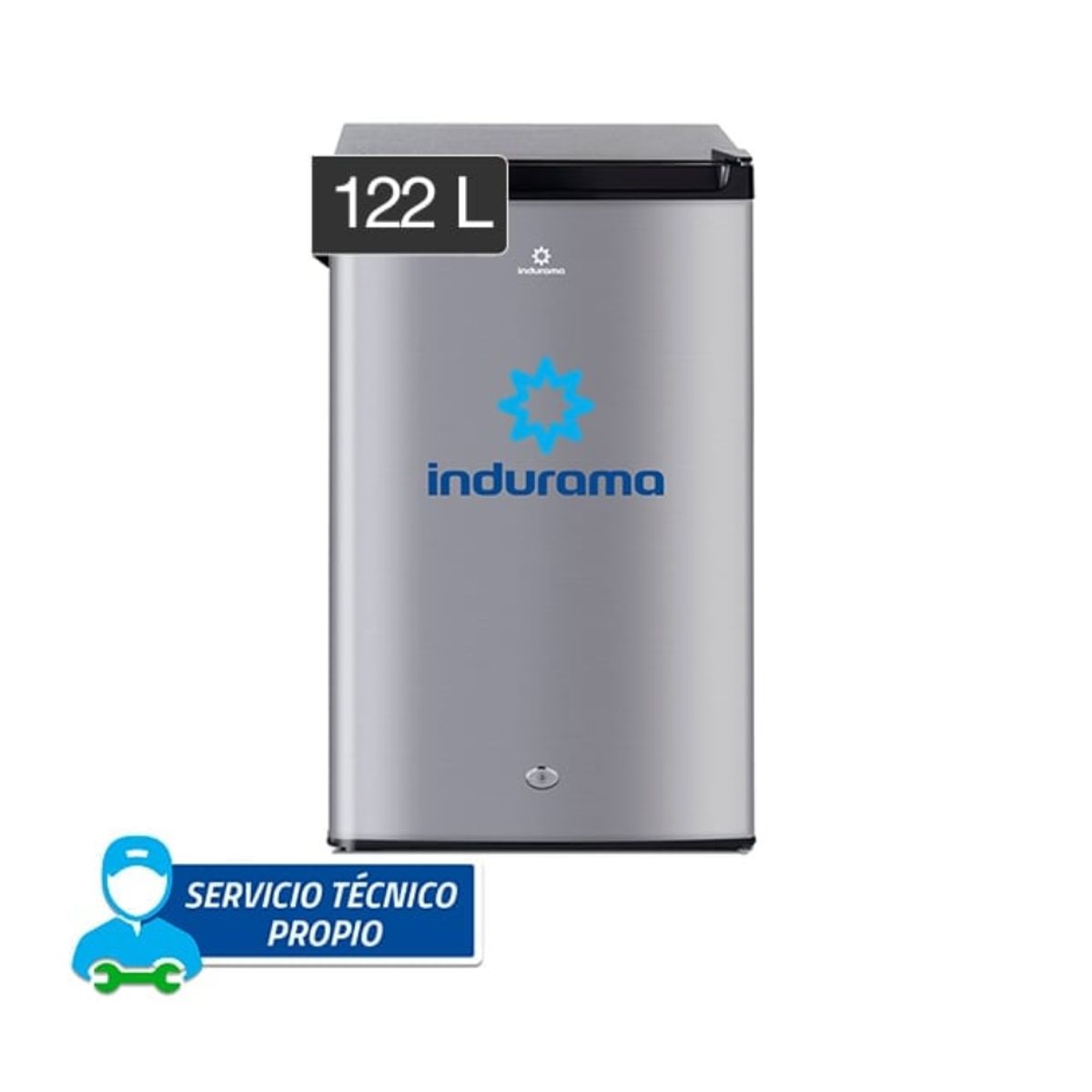 INDURAMA - Frigobar Indurama 122 Litros RI-159CR Cromado