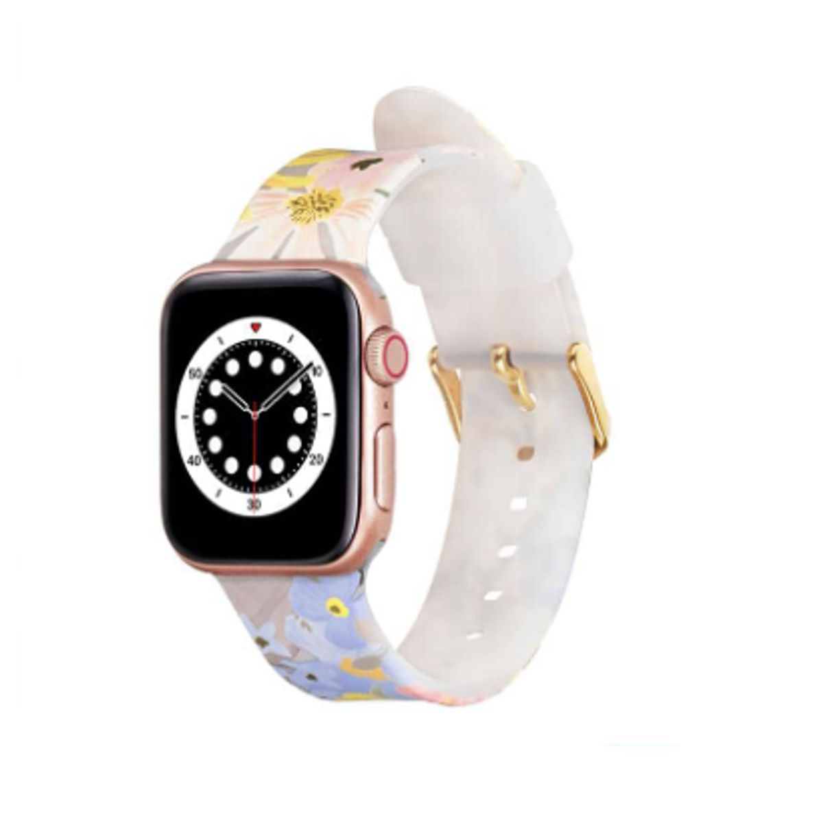 GENERICO - Correa Sof Floral para Apple Watch 42mm - FLORAL