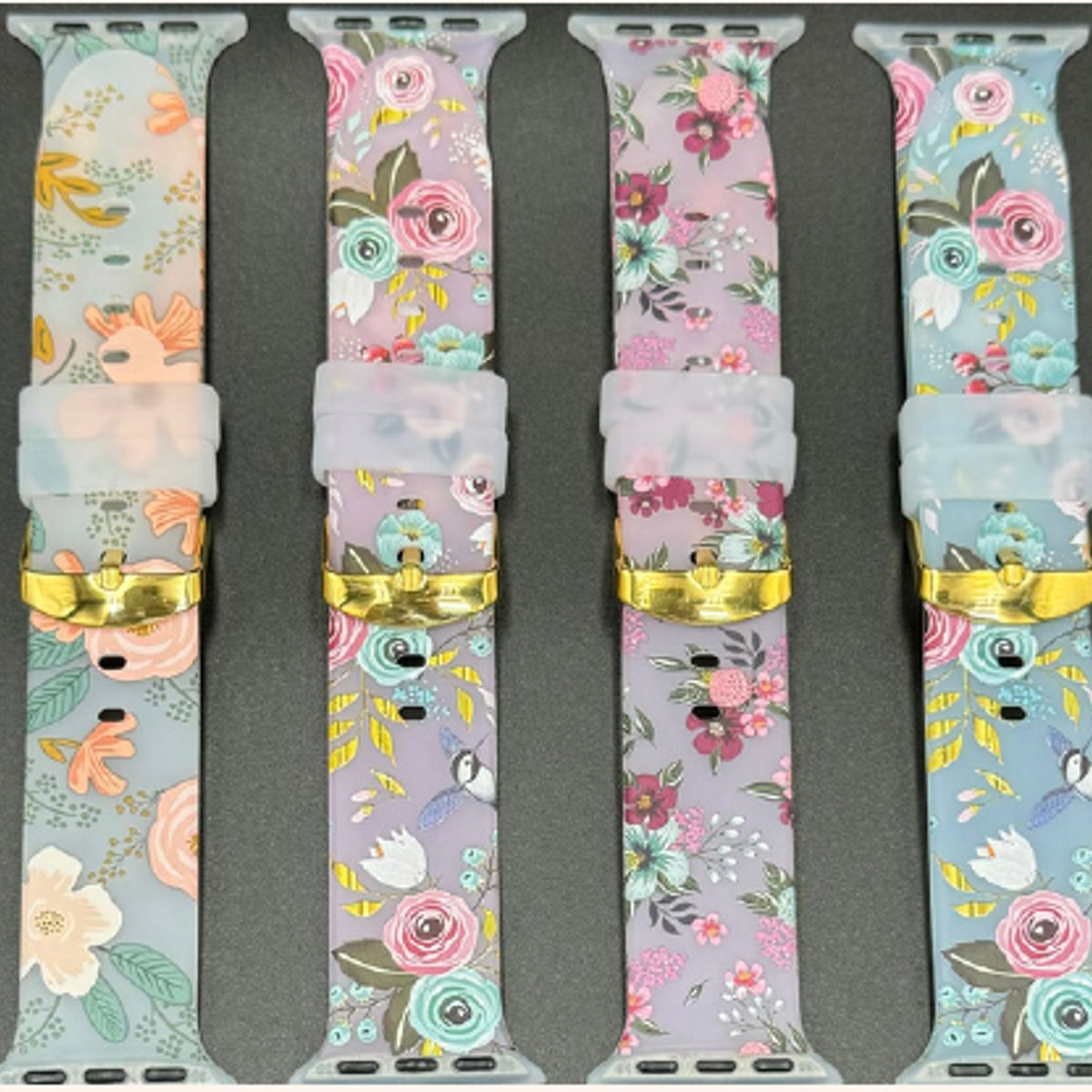 GENERICO - Correa Sof Floral para Apple Watch 42mm - FLORAL