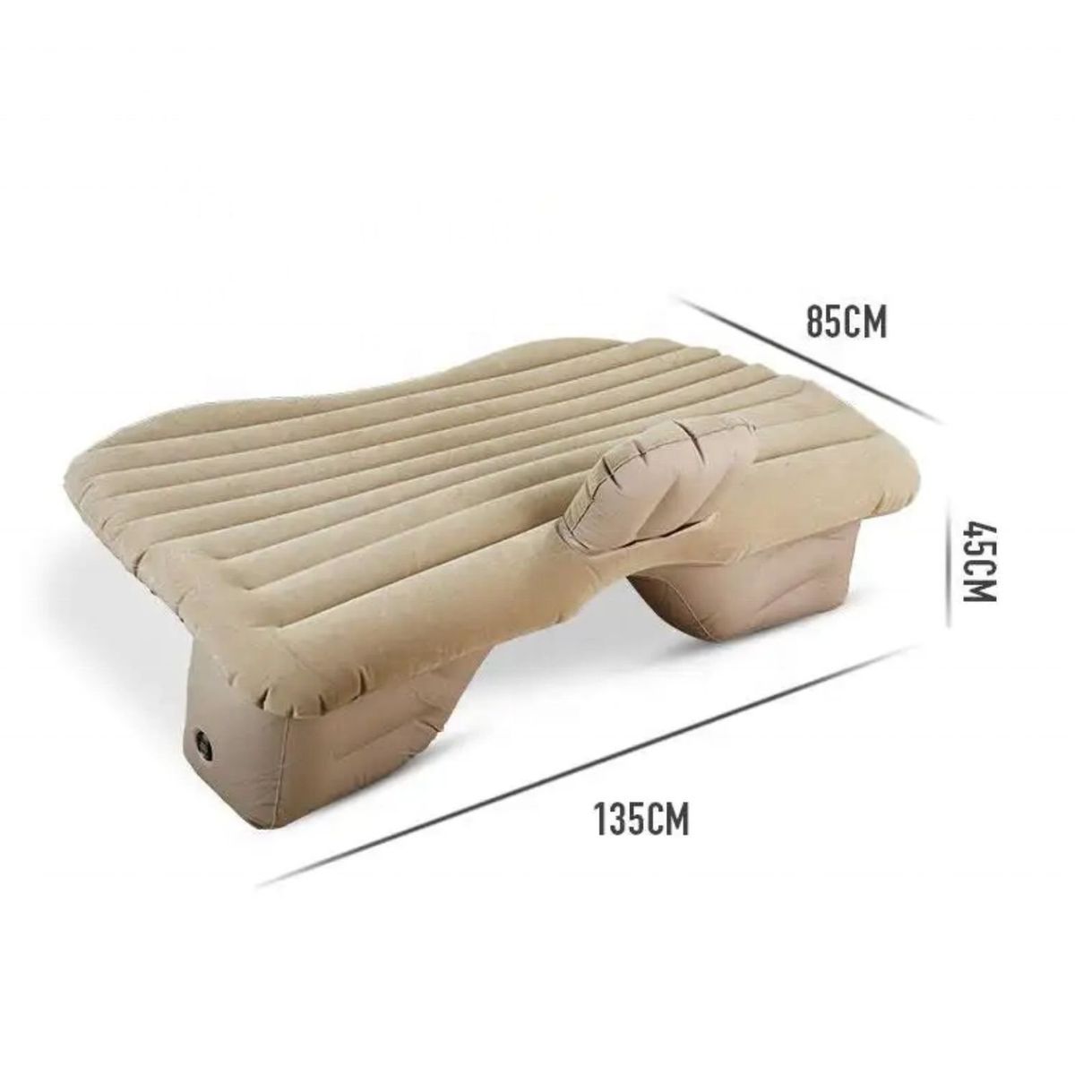 GENERICO - COLCHON INFLABLE VEHICULOS CAMPING BEIGE