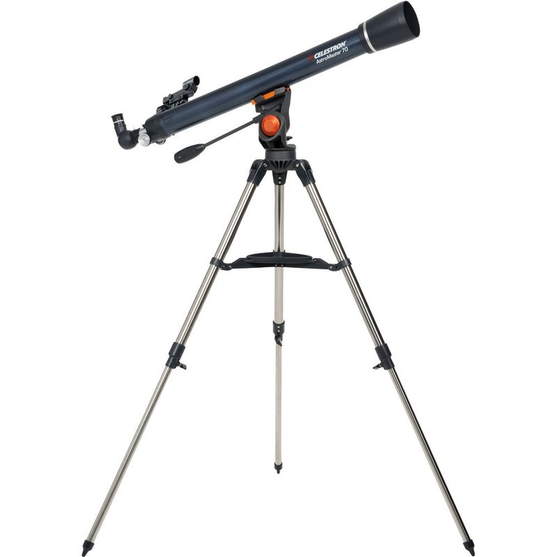 CELESTRON - Celestron Astromaster 70Az Telescopio Refractor 70Mm F13 Ideal Para Observación Astronómi