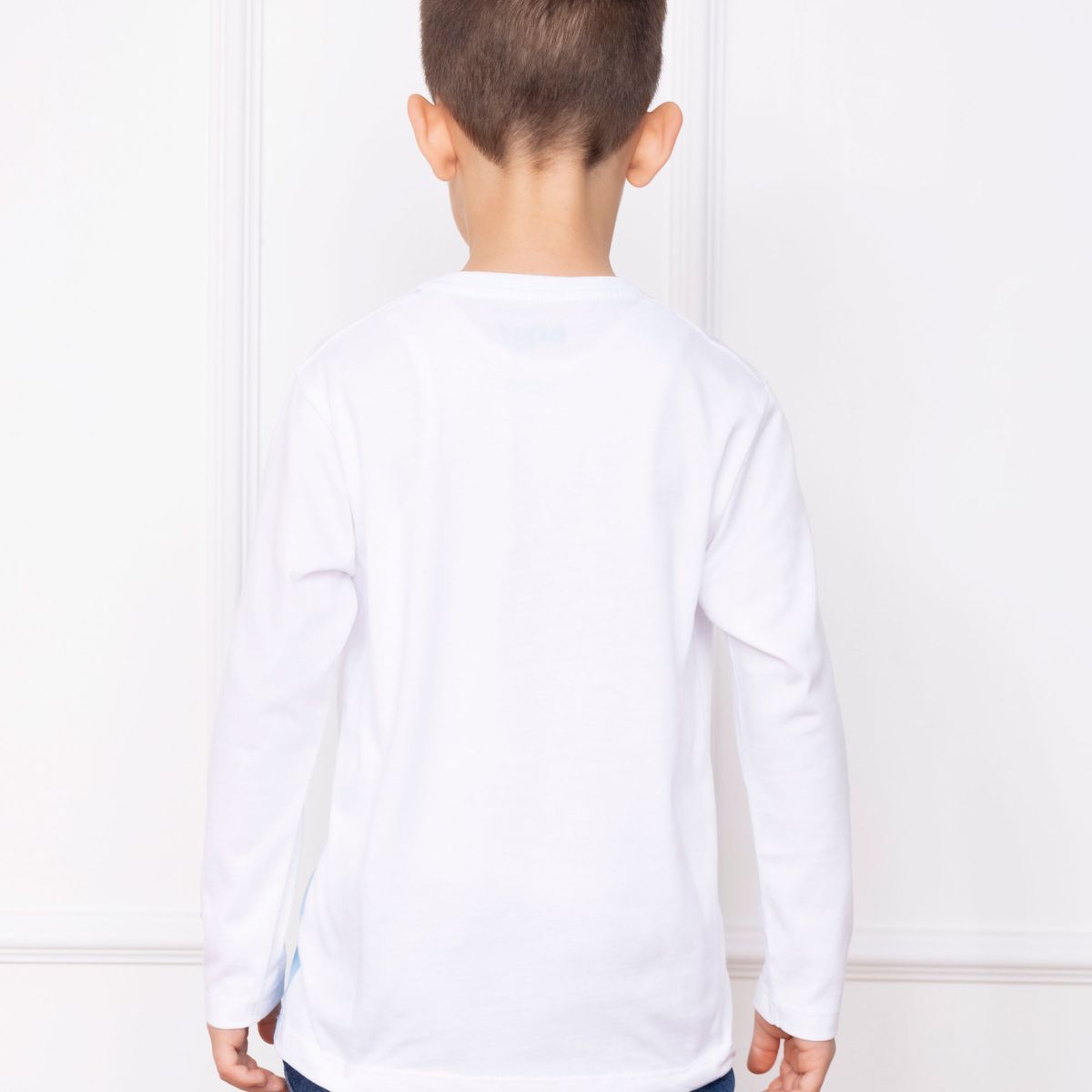 BLUEY - POLO BLUEY NIÑO ML - JERSEY 100% ALGODON