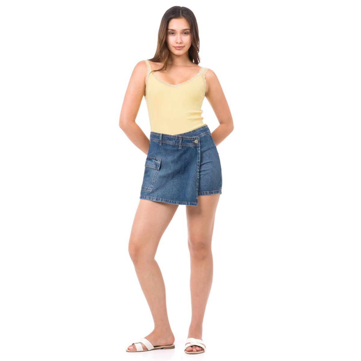 FITS ME - Short Denim Mujer Isona Fits Me