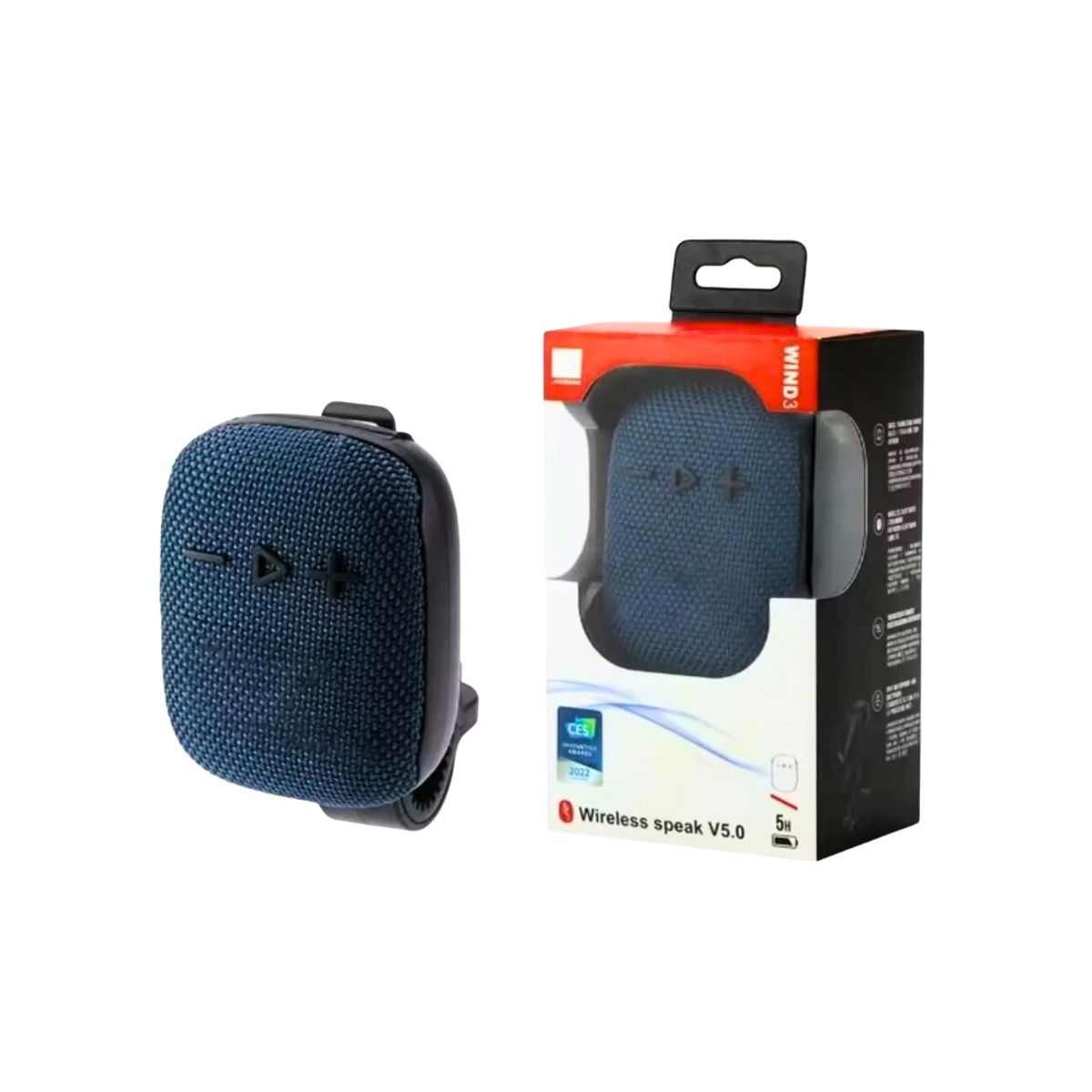 GENERICO - Mini Parlante Bluetooth 5H P463 Azul