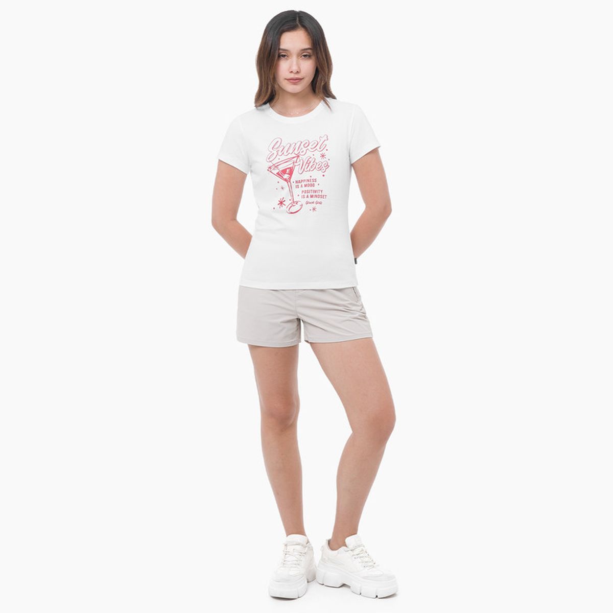 GZUCK - Short Tafeta Mujer Gds-006 Gzuck