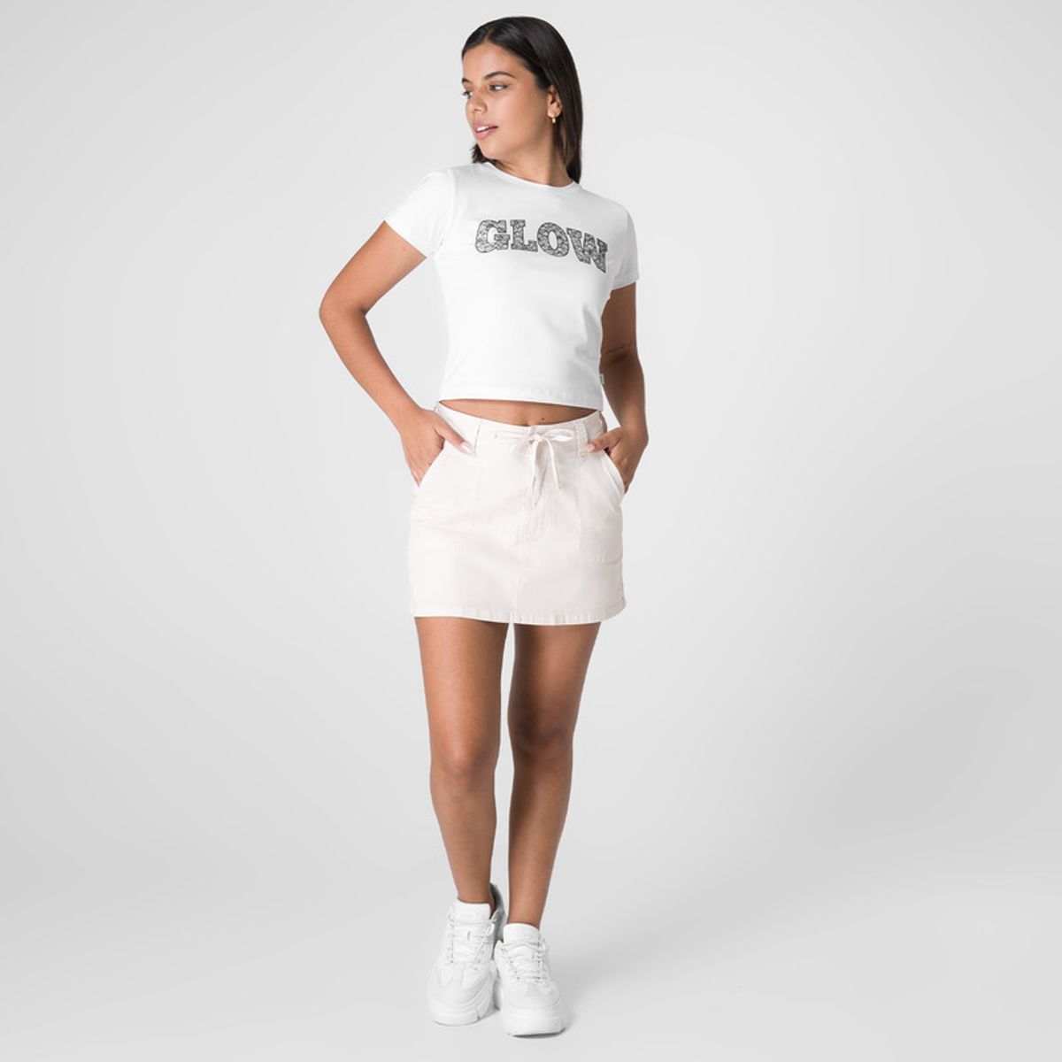 SQUEEZE - Short Tafeta Mujer Greyni Squeeze