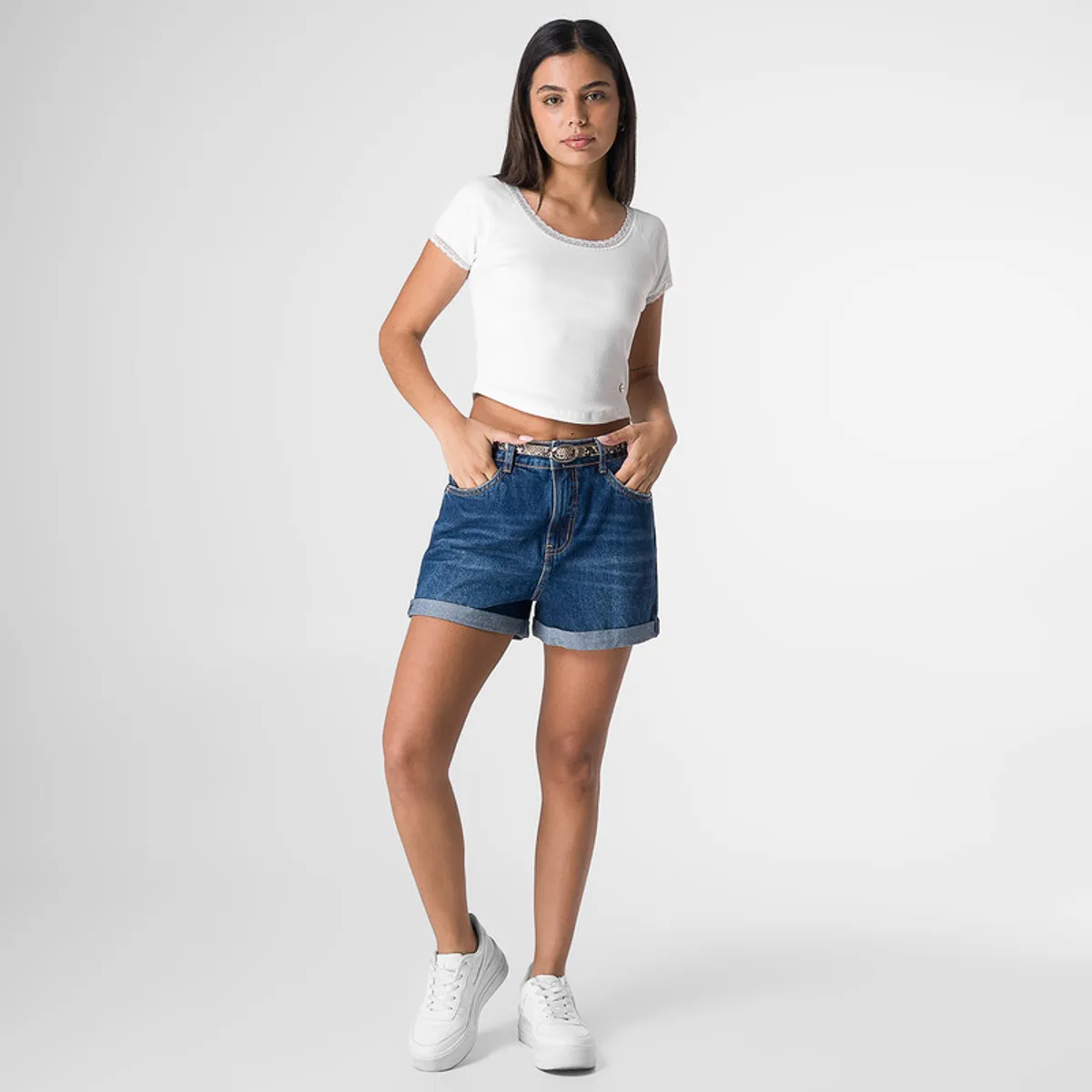 SQUEEZE - Short Denim Mujer Abigaly Squeeze
