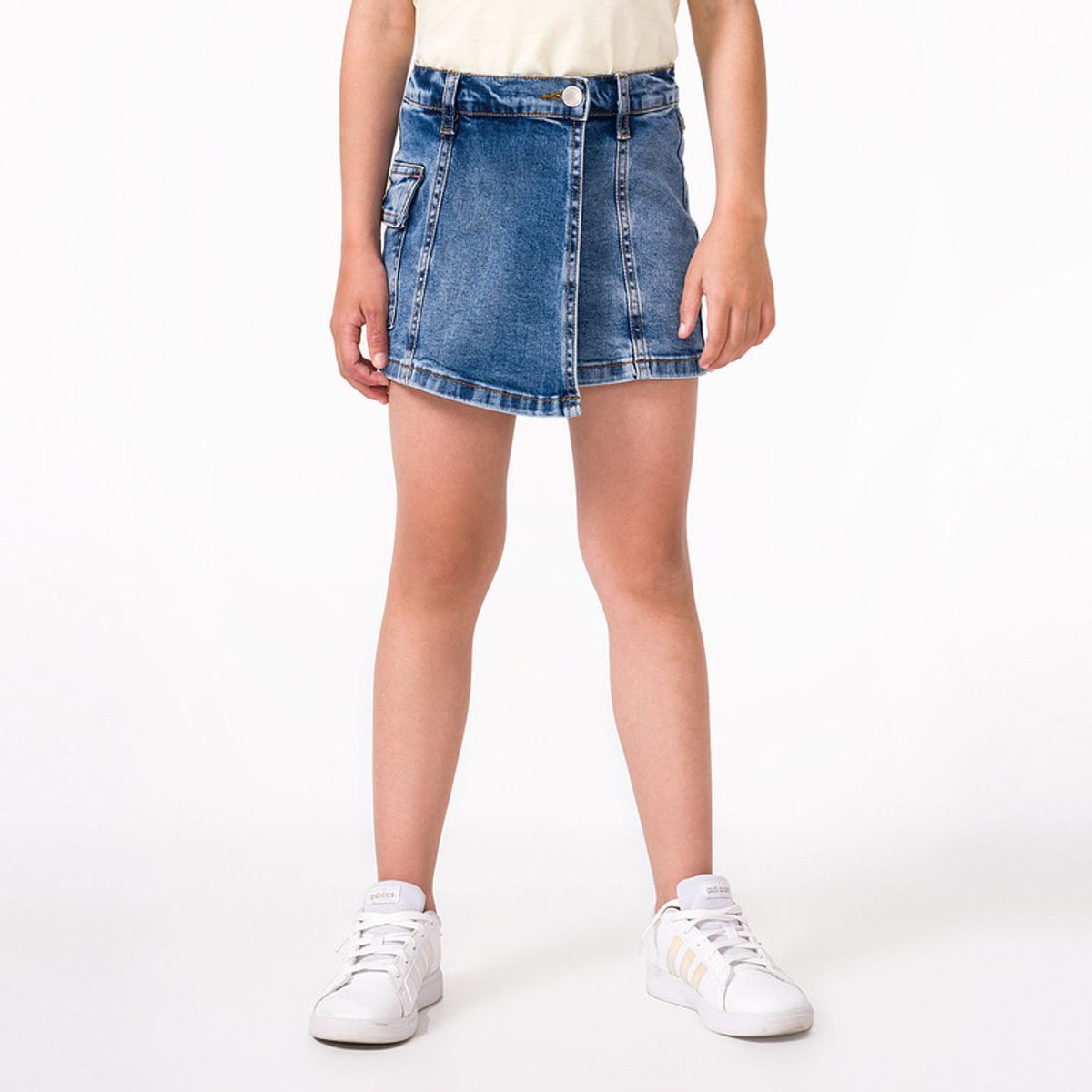 PIONIER - Short Denim Stretch Niña Zinthia Pionier