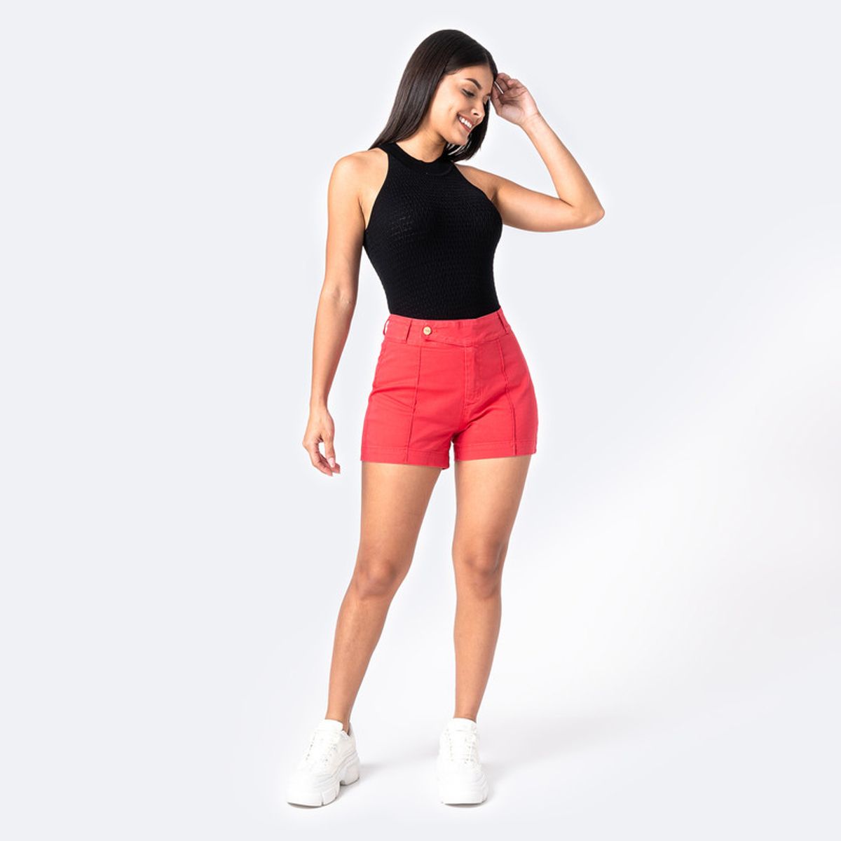 PIONIER - Short Drill Stretch Mujer Kimm Pionier
