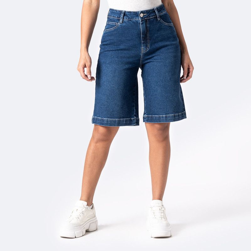 PIONIER - Short Cropped Denim Stretch Mujer Klinah Pionier