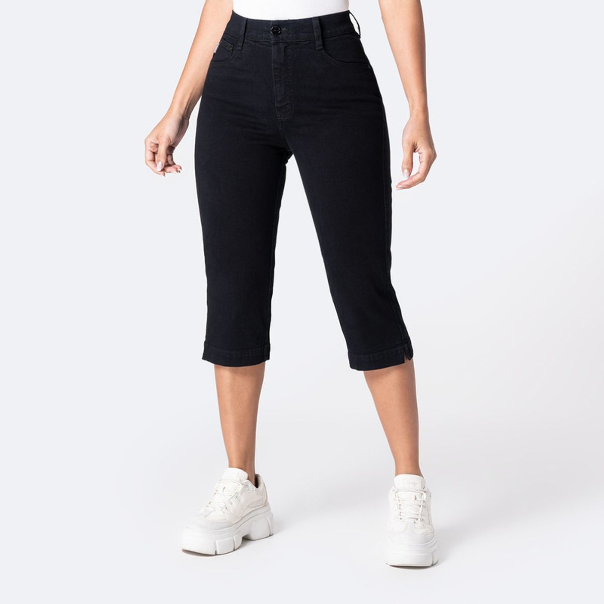 PIONIER - Short Cropped Denim Stretch Mujer Diana Pionier