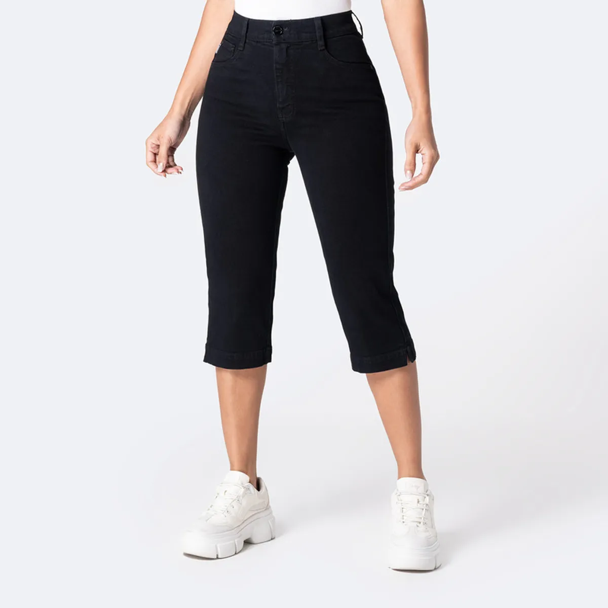 PIONIER - Short Cropped Denim Stretch Mujer Diana Pionier