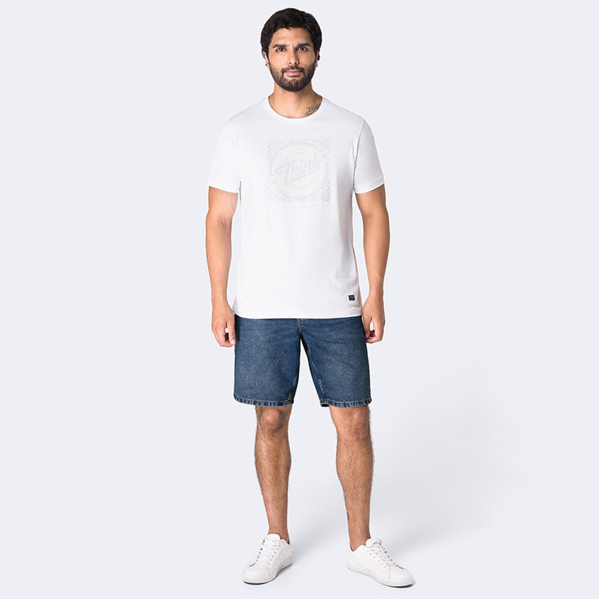 PIONIER - Short Denim Hombre Ffineas Pionier