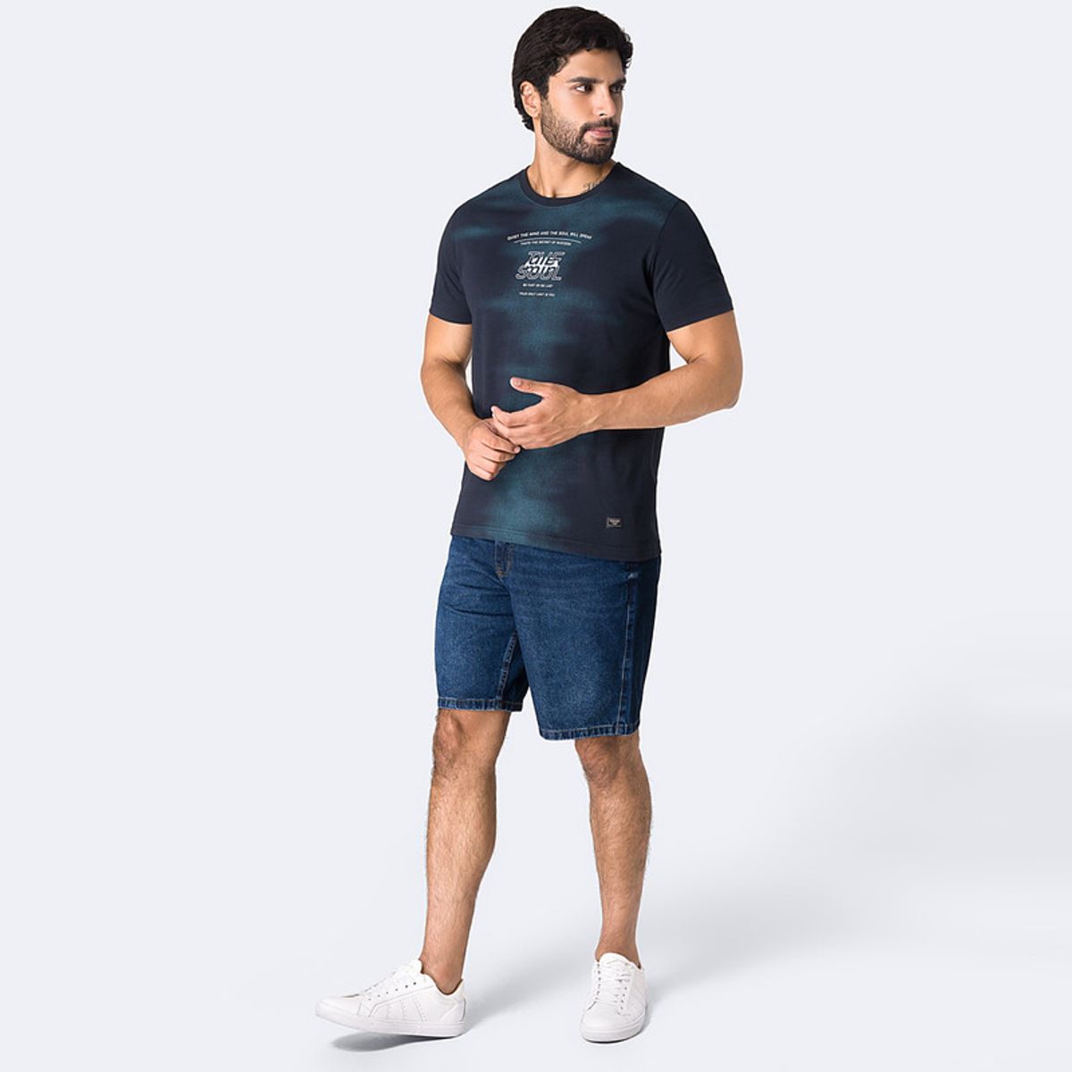 PIONIER - Short Denim Hombre Ffineas Pionier